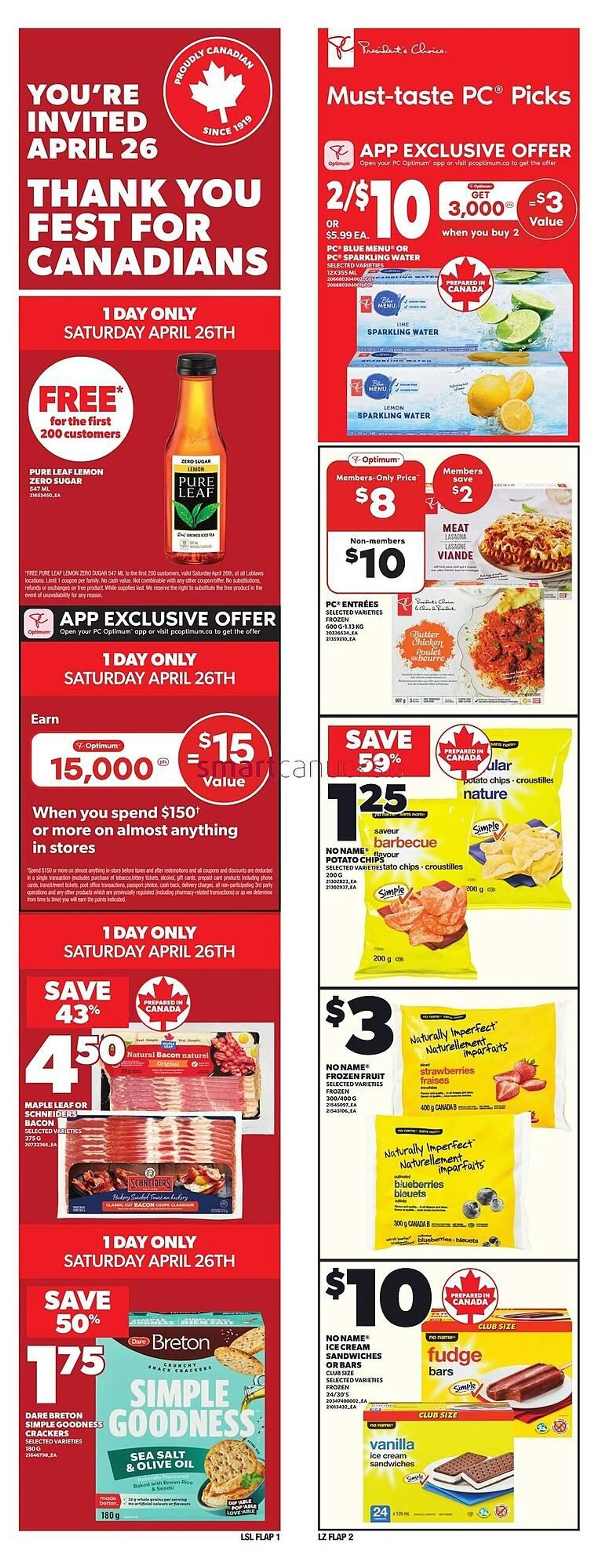 Loblaws flyer - 1