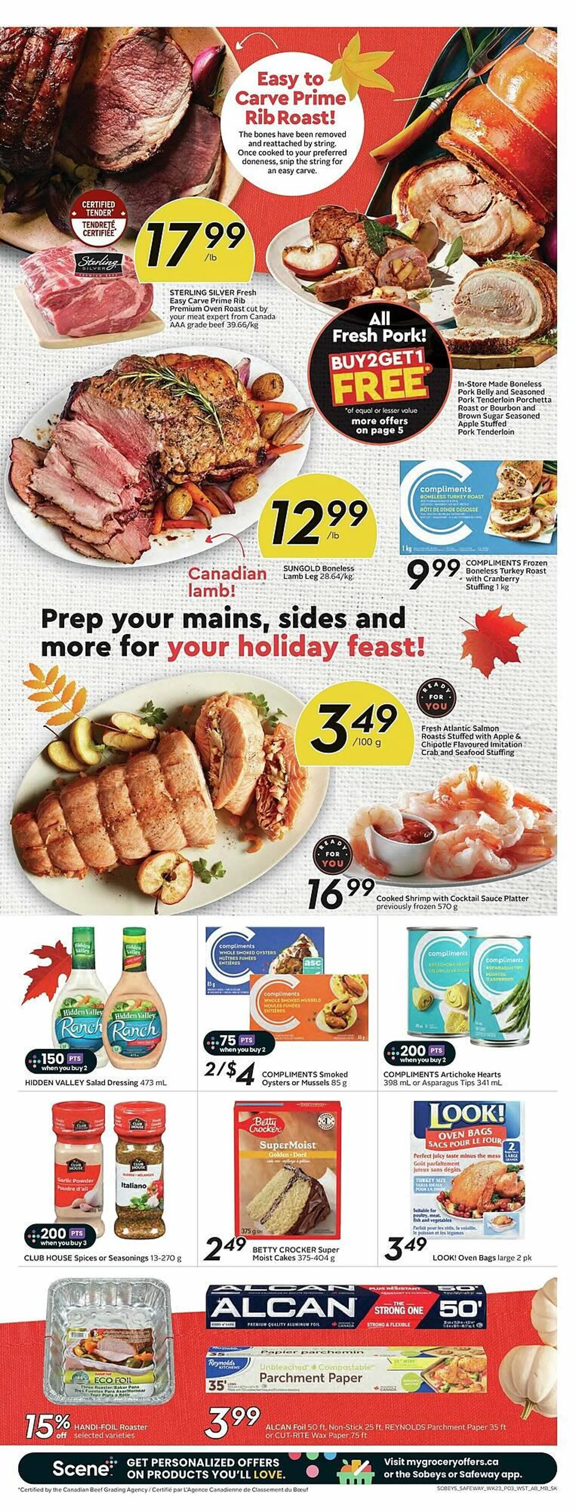 Safeway flyer from October 3 to November 7 2024 - flyer page 7