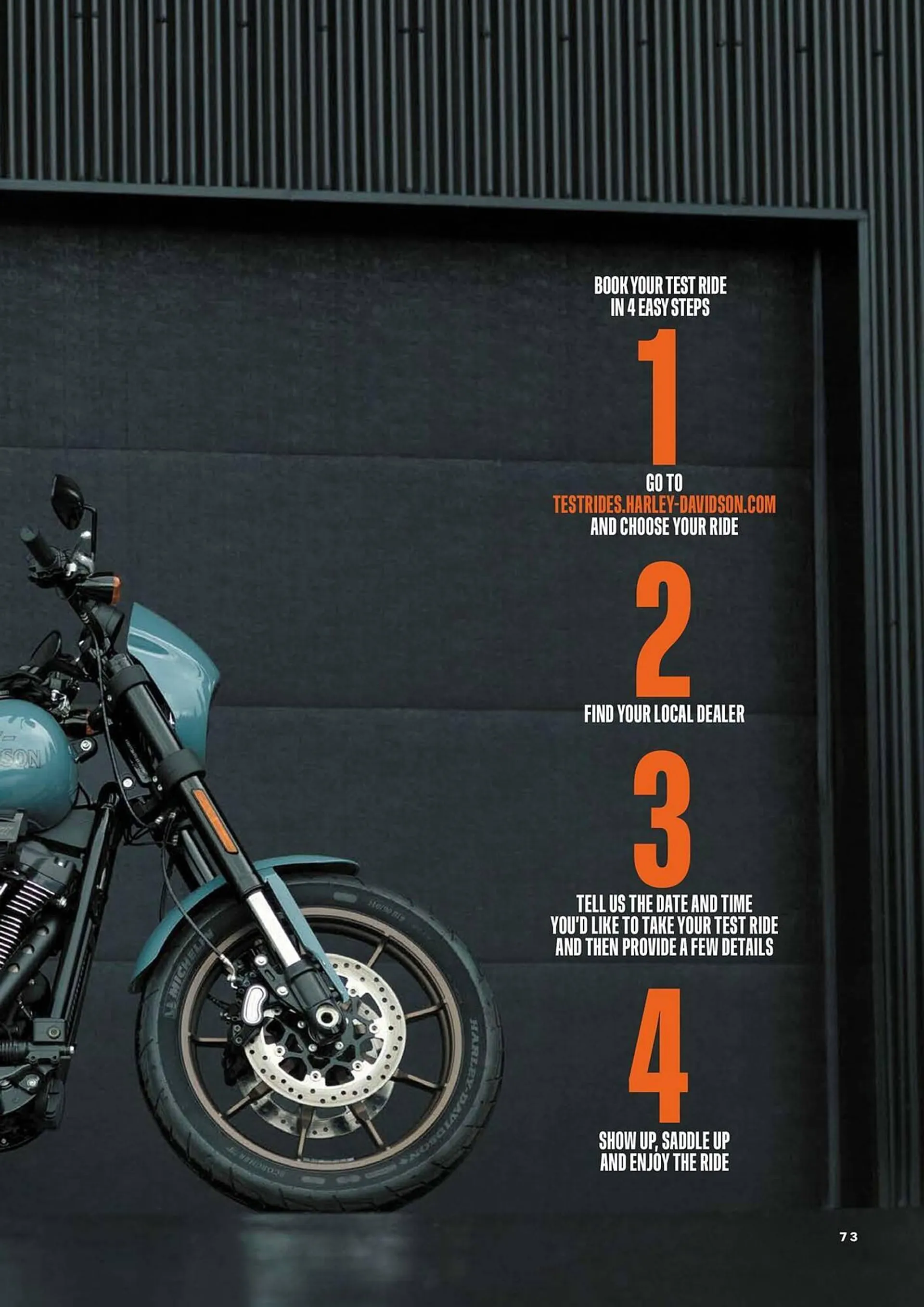 Harley Davidson flyer from February 5 to February 5 2025 - flyer page 73