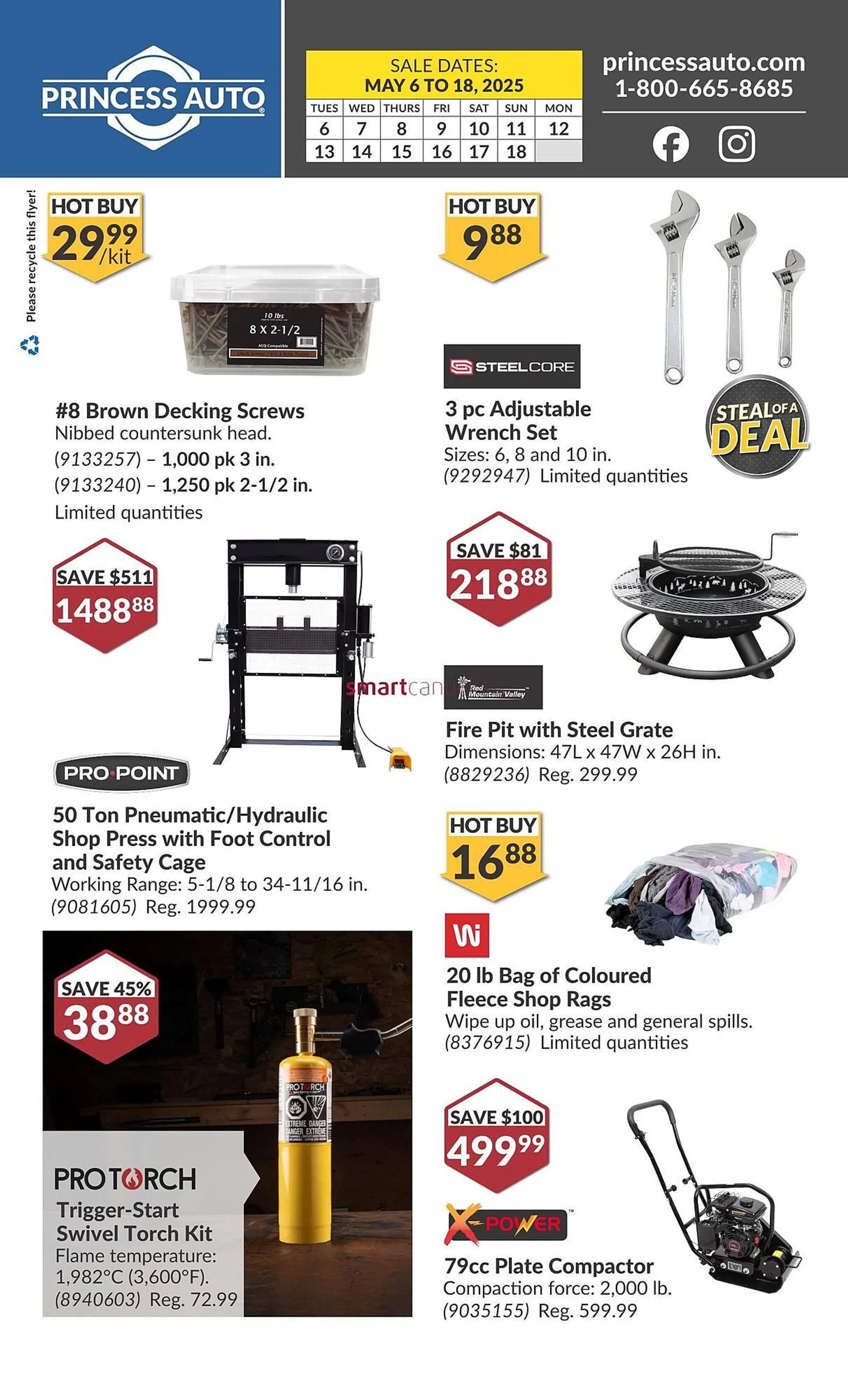 Princess Auto flyer from May 5 to May 11 2025 - flyer page 2