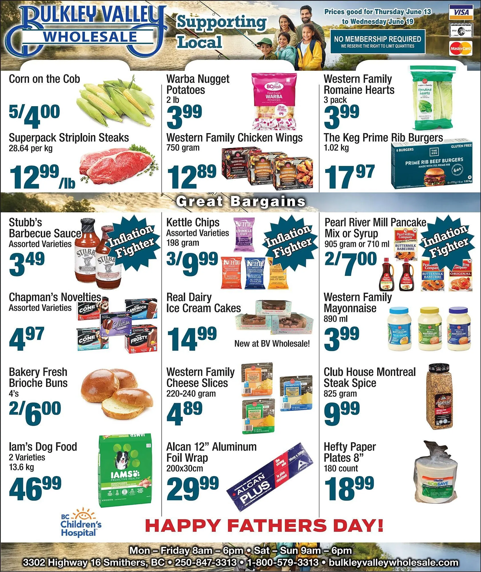 Bulkley Valley Wholesale flyer - 1