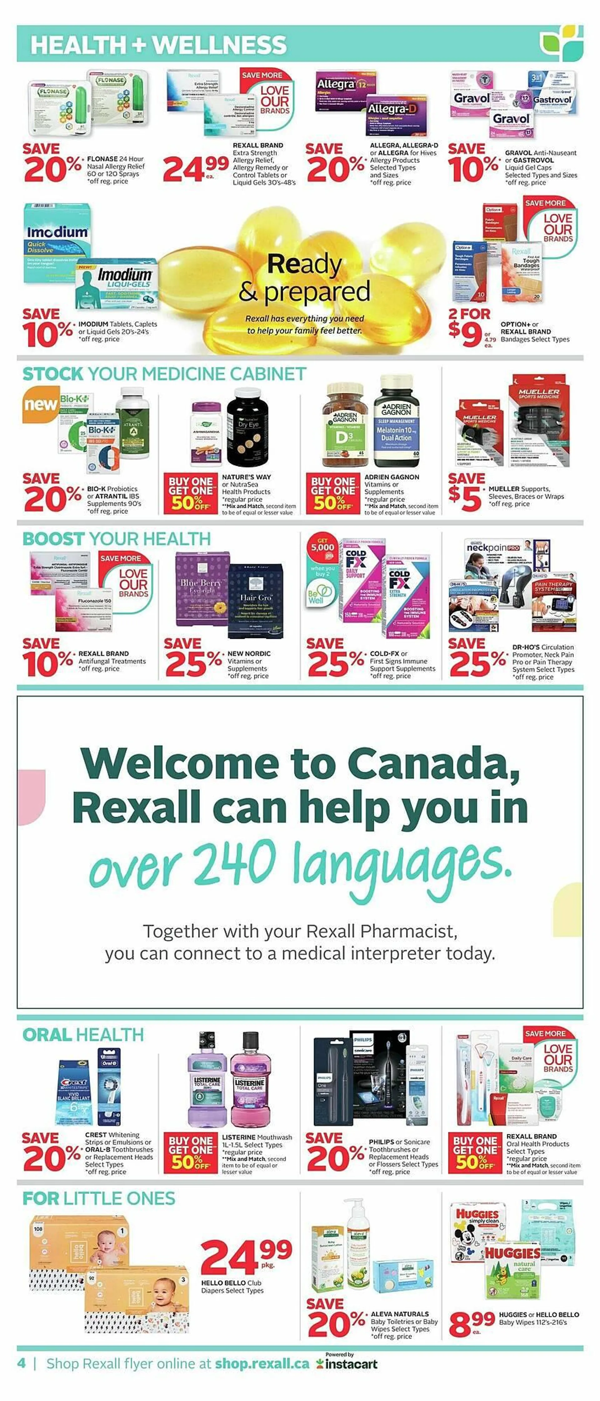 Rexall flyer from August 16 to August 23 2024 - flyer page 7