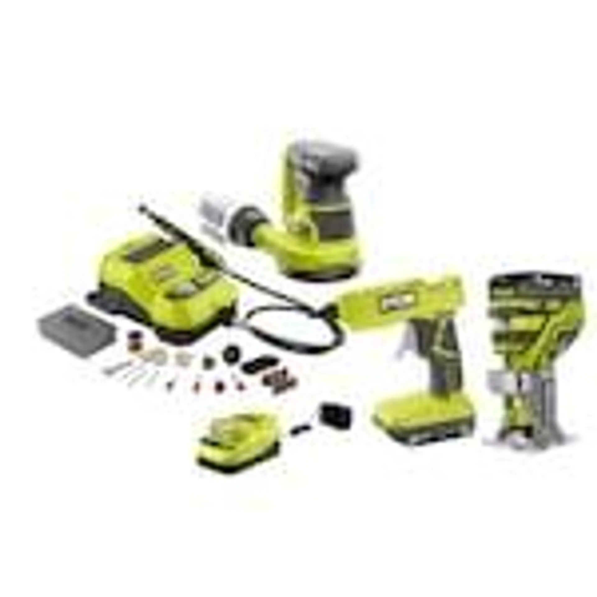 18V ONE+ Cordless 4-Tool Hobby Kit with (2) 1.5 Ah Batteries and Charger