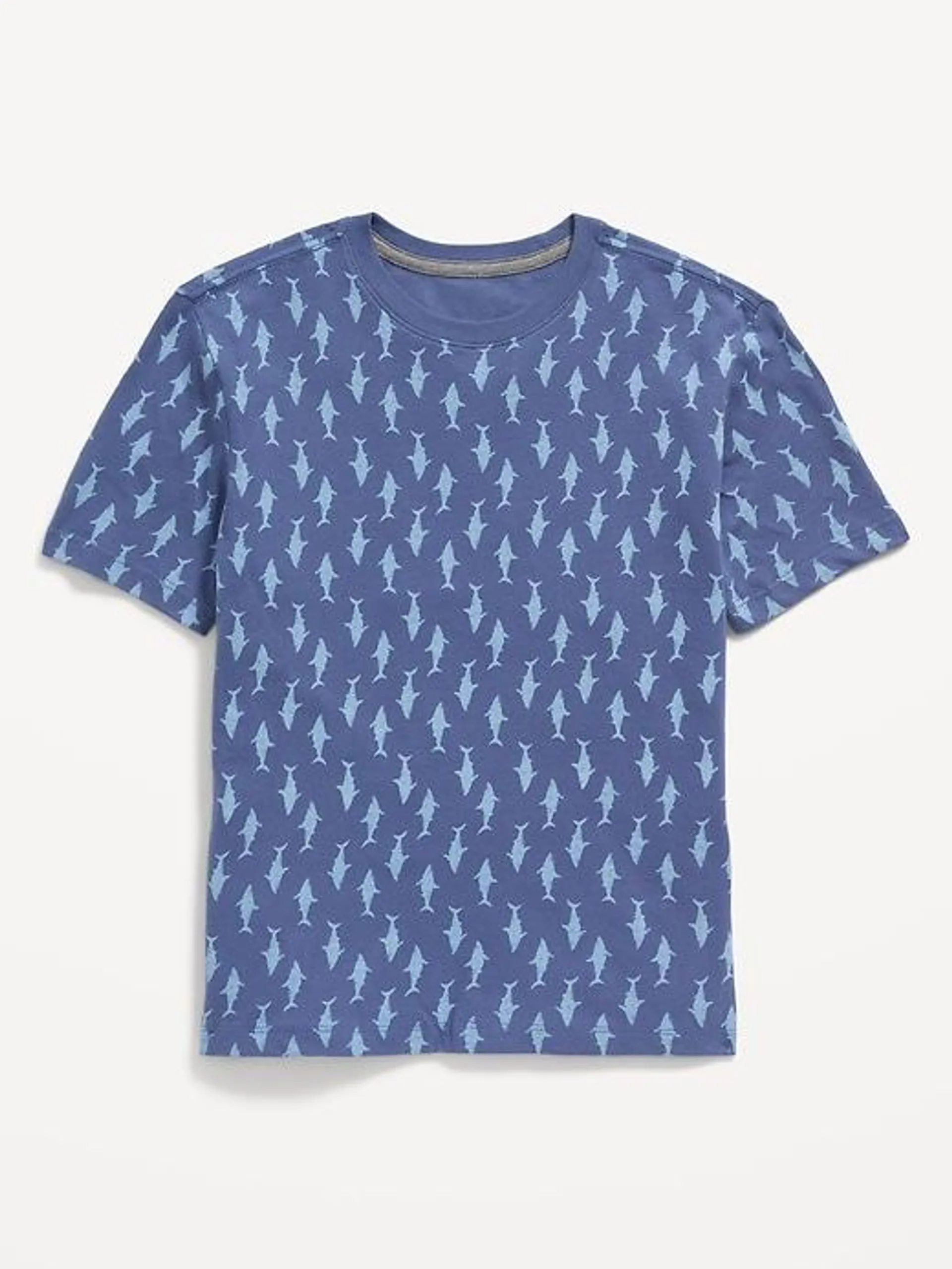 Softest Printed Crew-Neck T-Shirt for Boys