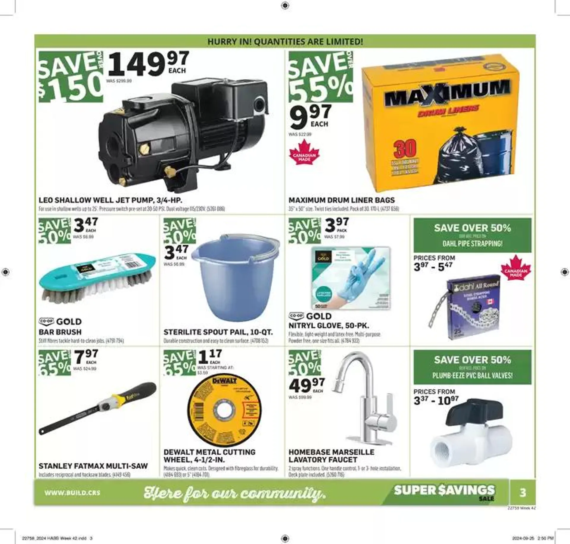 Current deals and offers from October 10 to October 16 2024 - flyer page 3