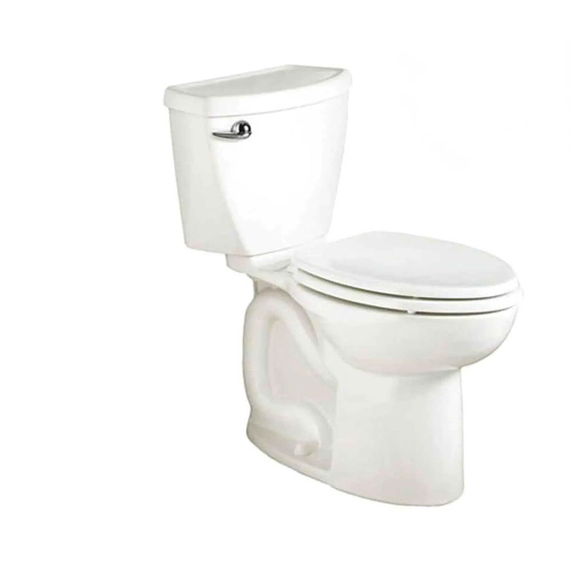 Cadet 3 4.8L Single Flush Right Height Elongated 2-Piece Toilet in White with Lined Tank