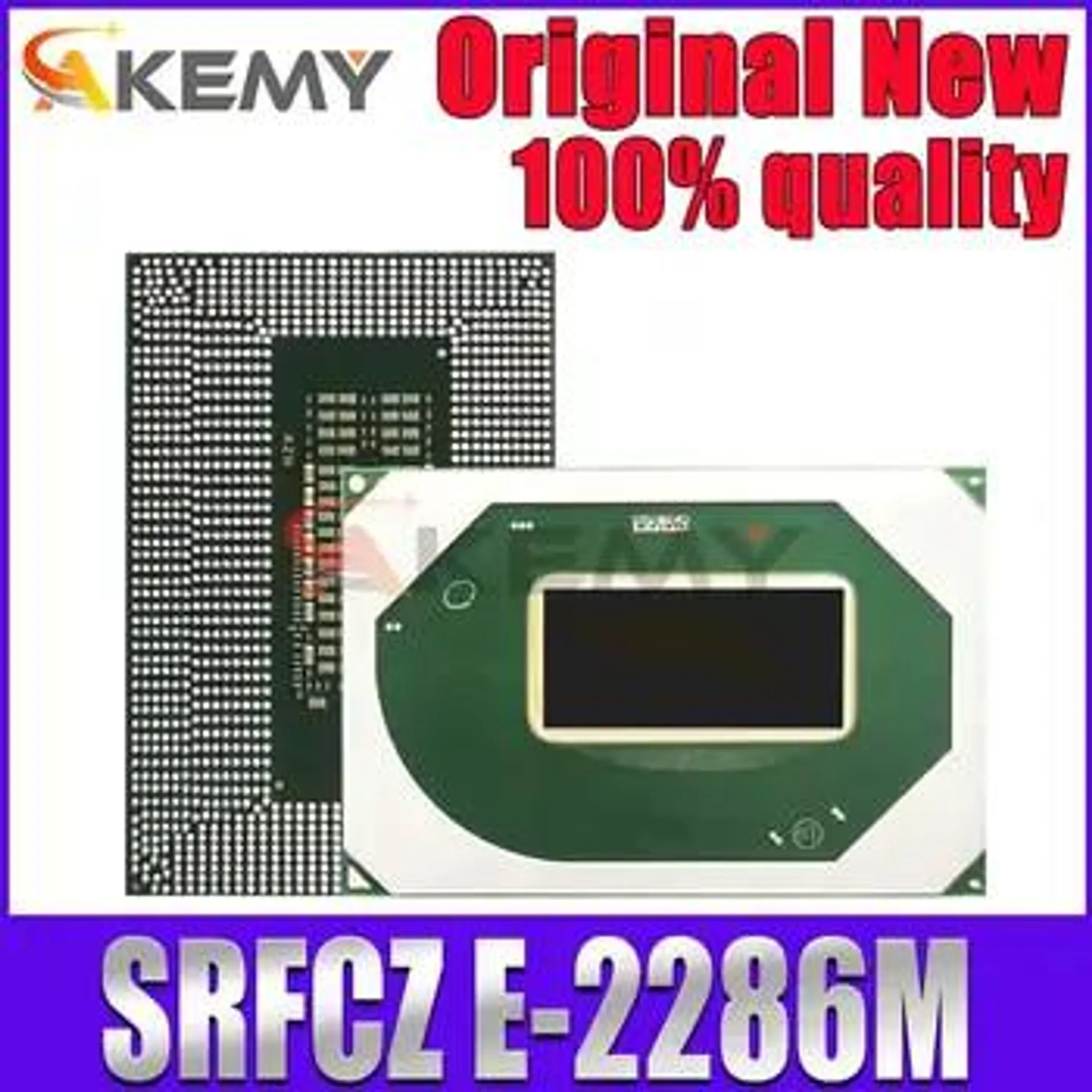 100% New E 2286M SRFCZ E-2286M BGA Chipset