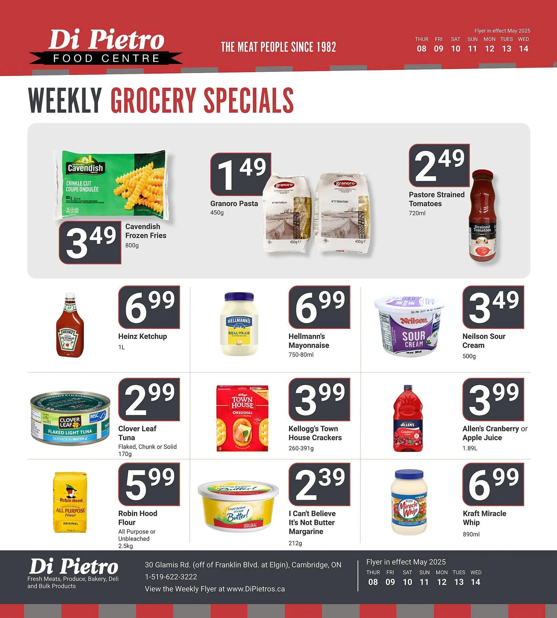 Di Pietro flyer from May 8 to May 14 2025 - flyer page 9
