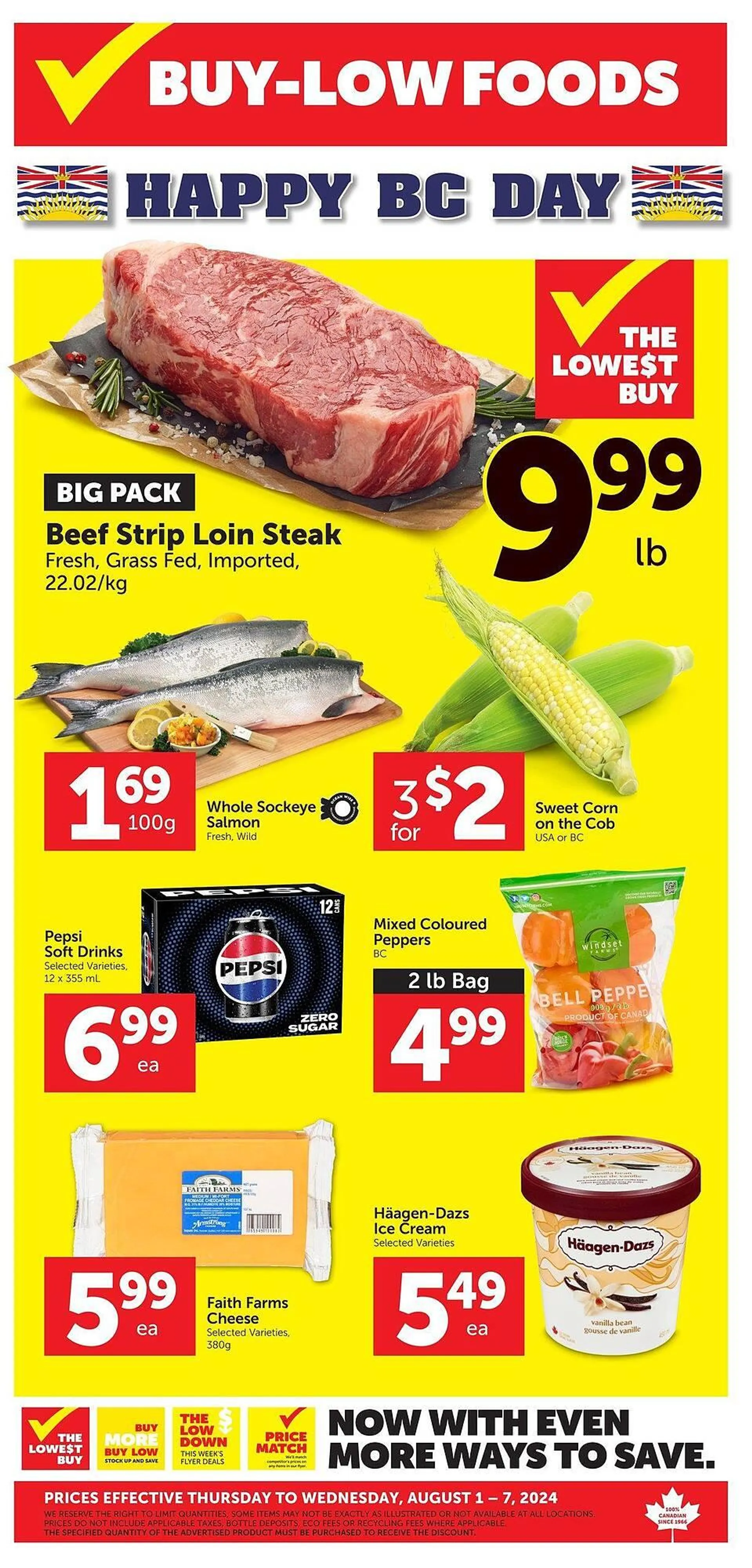 Buy-Low Foods flyer - 1