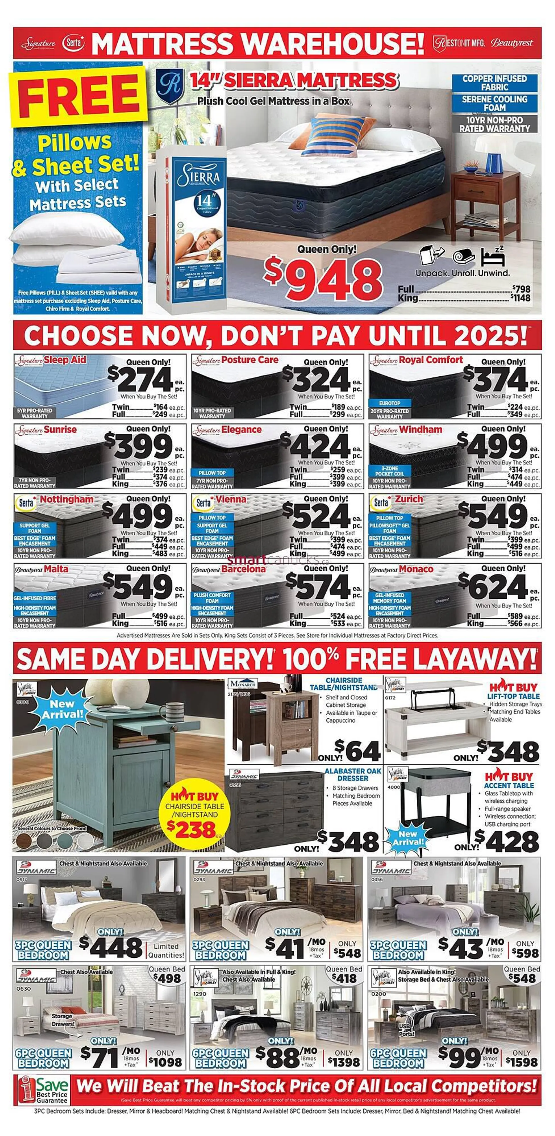 Surplus Furniture flyer from January 1 to January 28 2024 - flyer page 2