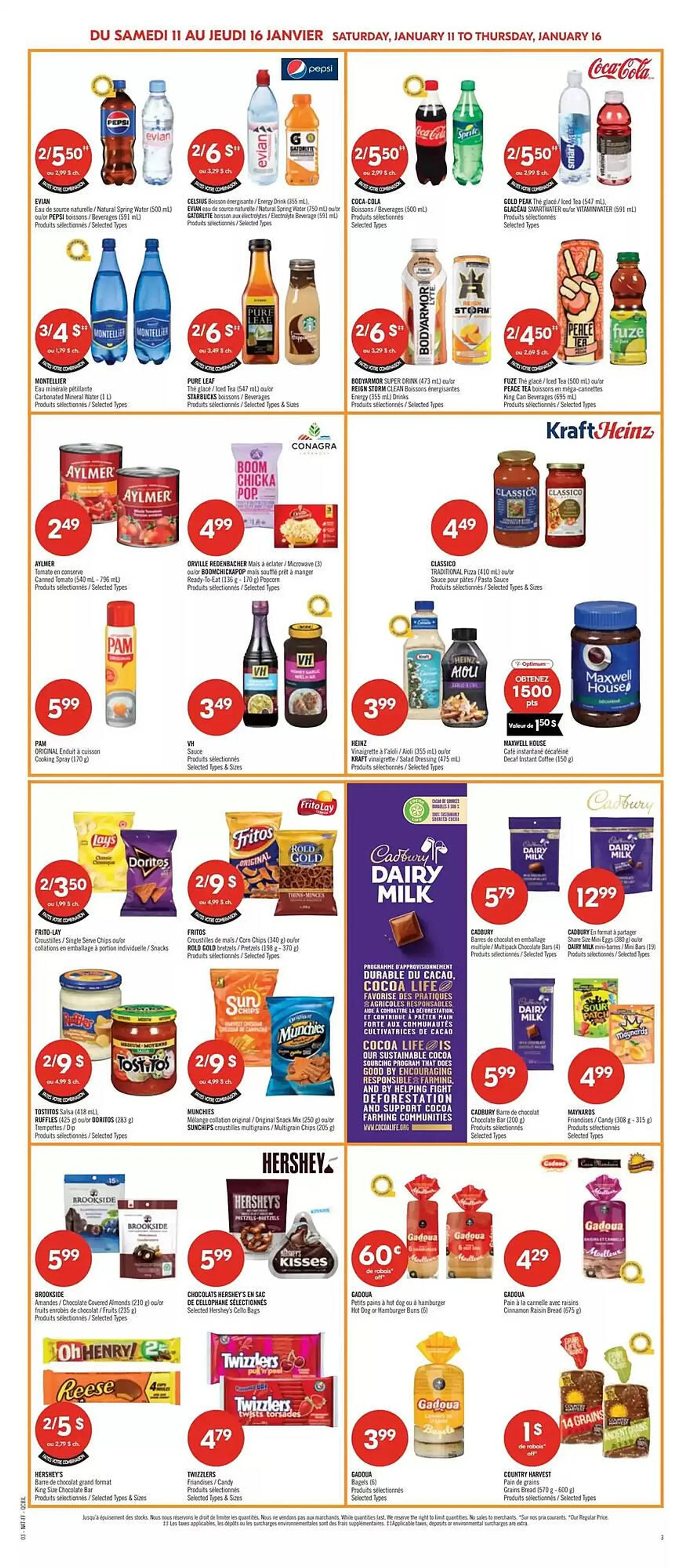 Shoppers Drug Mart flyer from January 11 to January 16 2025 - flyer page 3