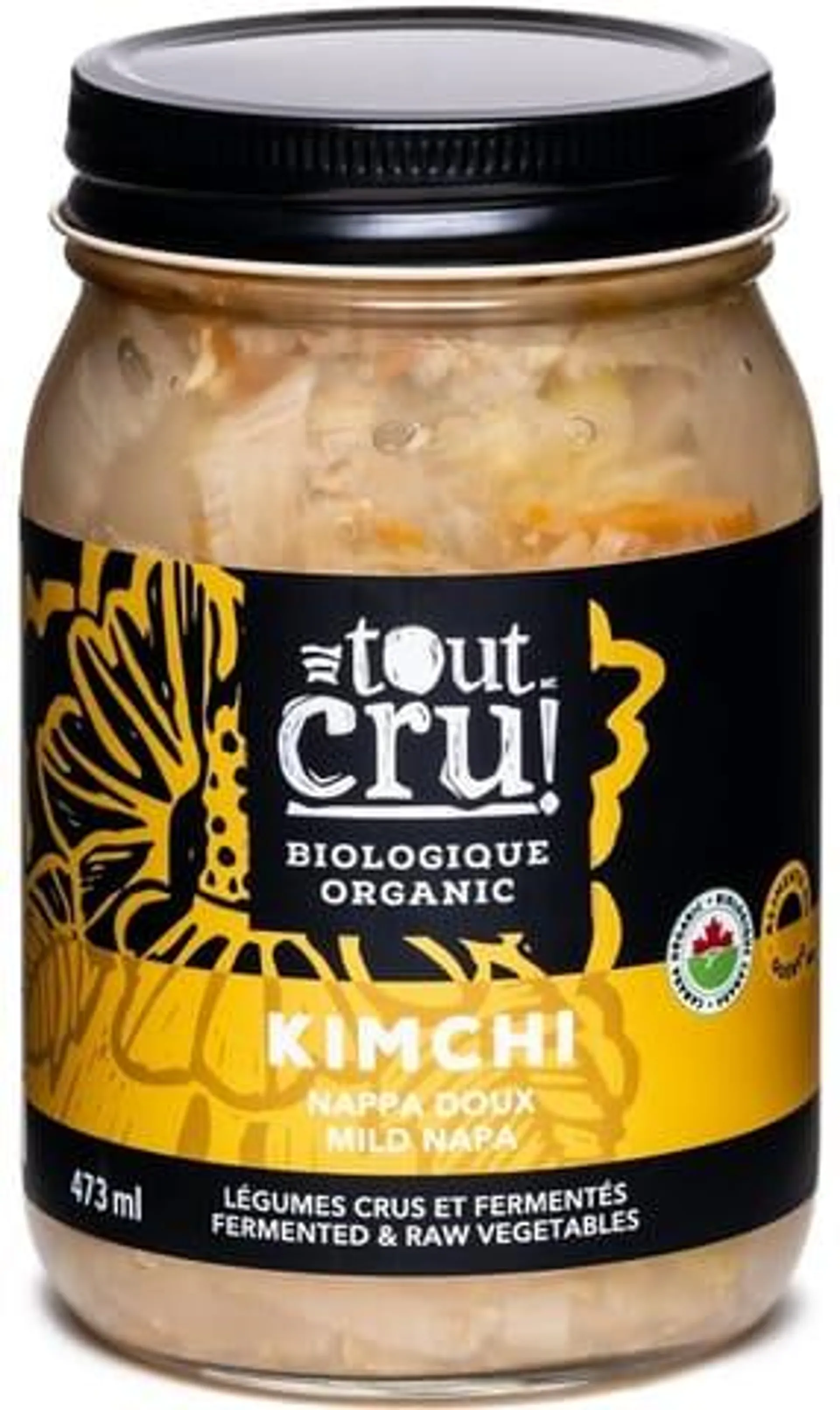 Kimchi biologique Nappa Doux - Légumes crus et fermentés