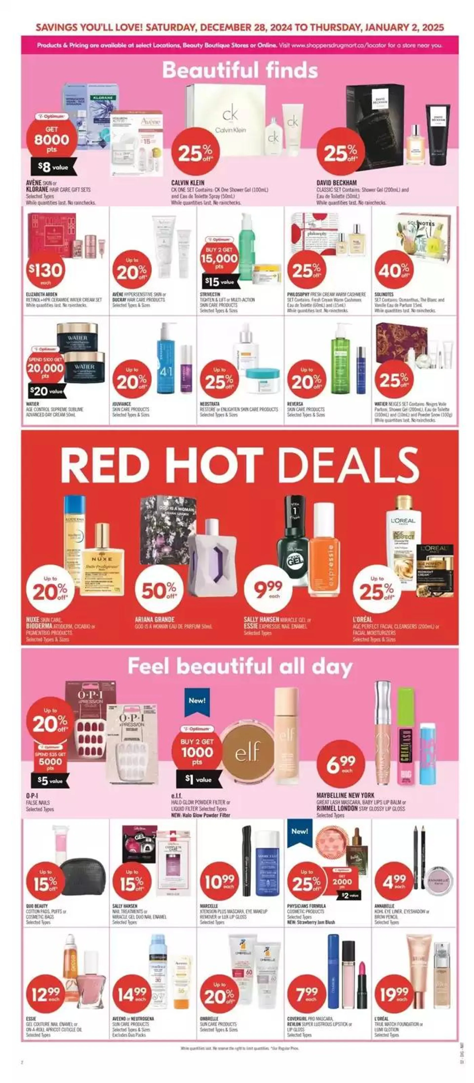 Shoppers Drug Mart Weekly ad from December 27 to January 10 2025 - flyer page 3