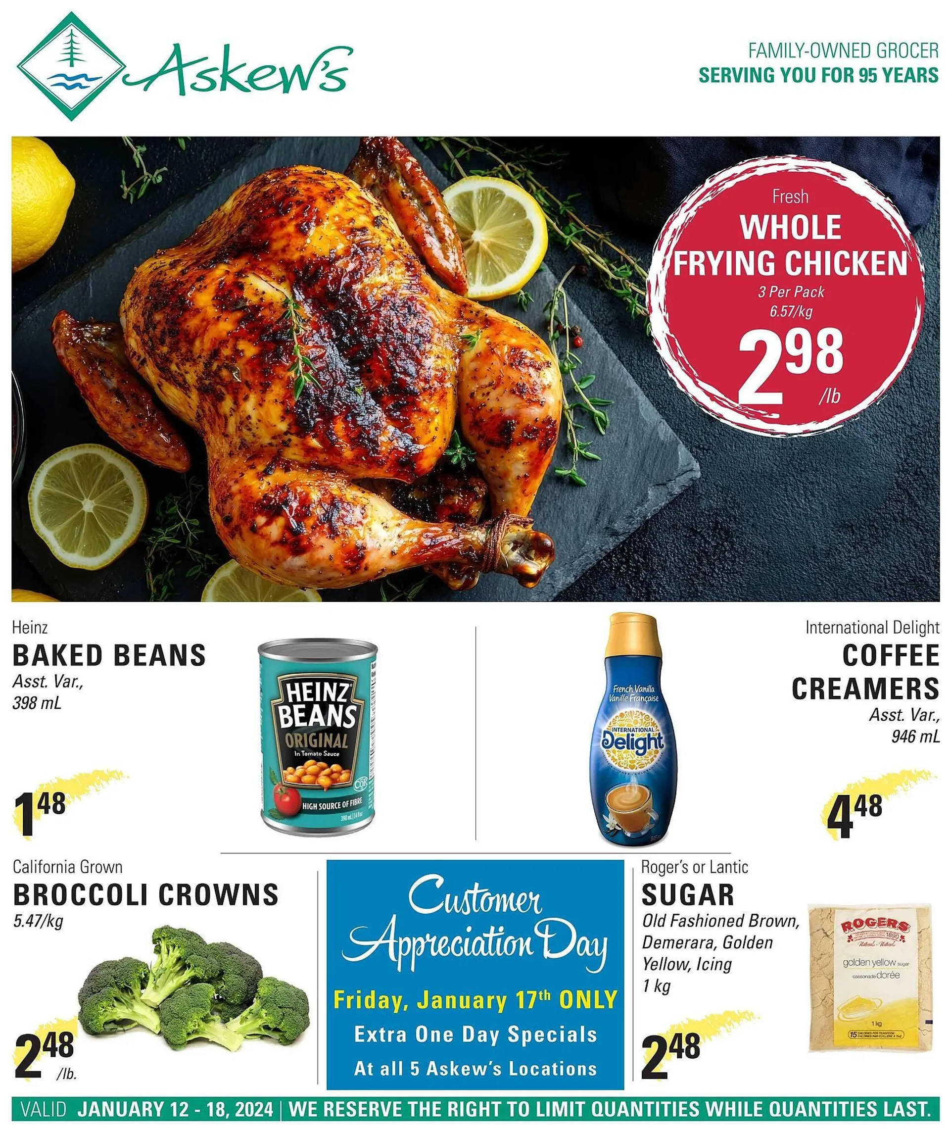 Askews Foods flyer - 1