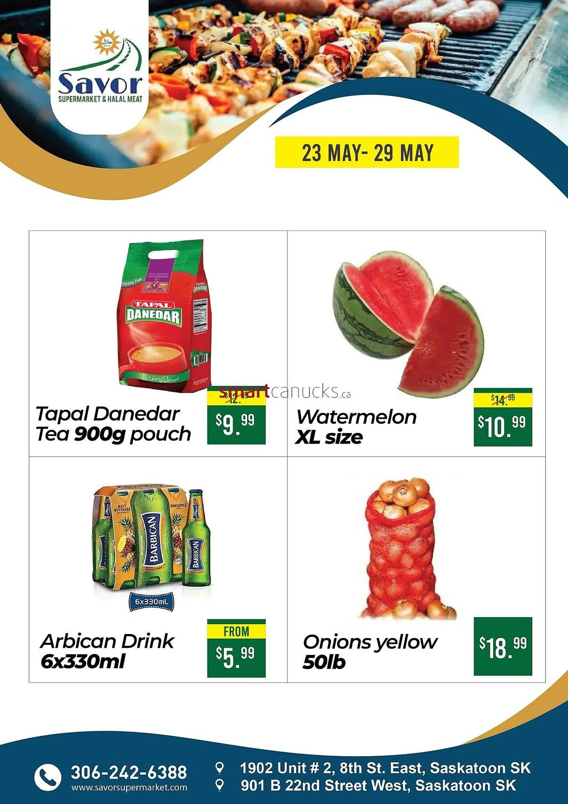 Savor Supermarket flyer from May 23 to May 29 2025 - flyer page 1