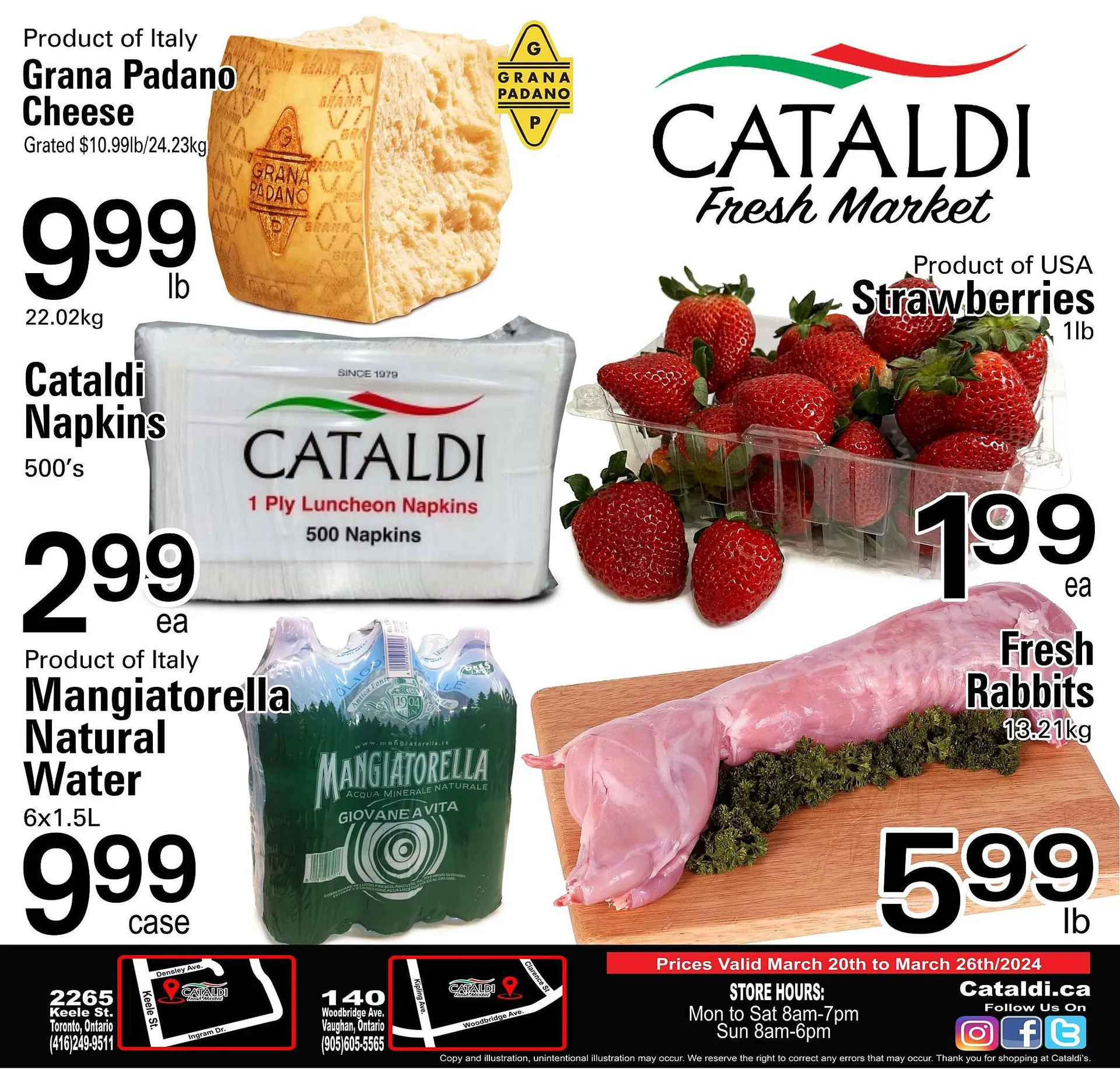 Cataldi Fresh Market flyer from March 20 to March 26 2024 - flyer page 