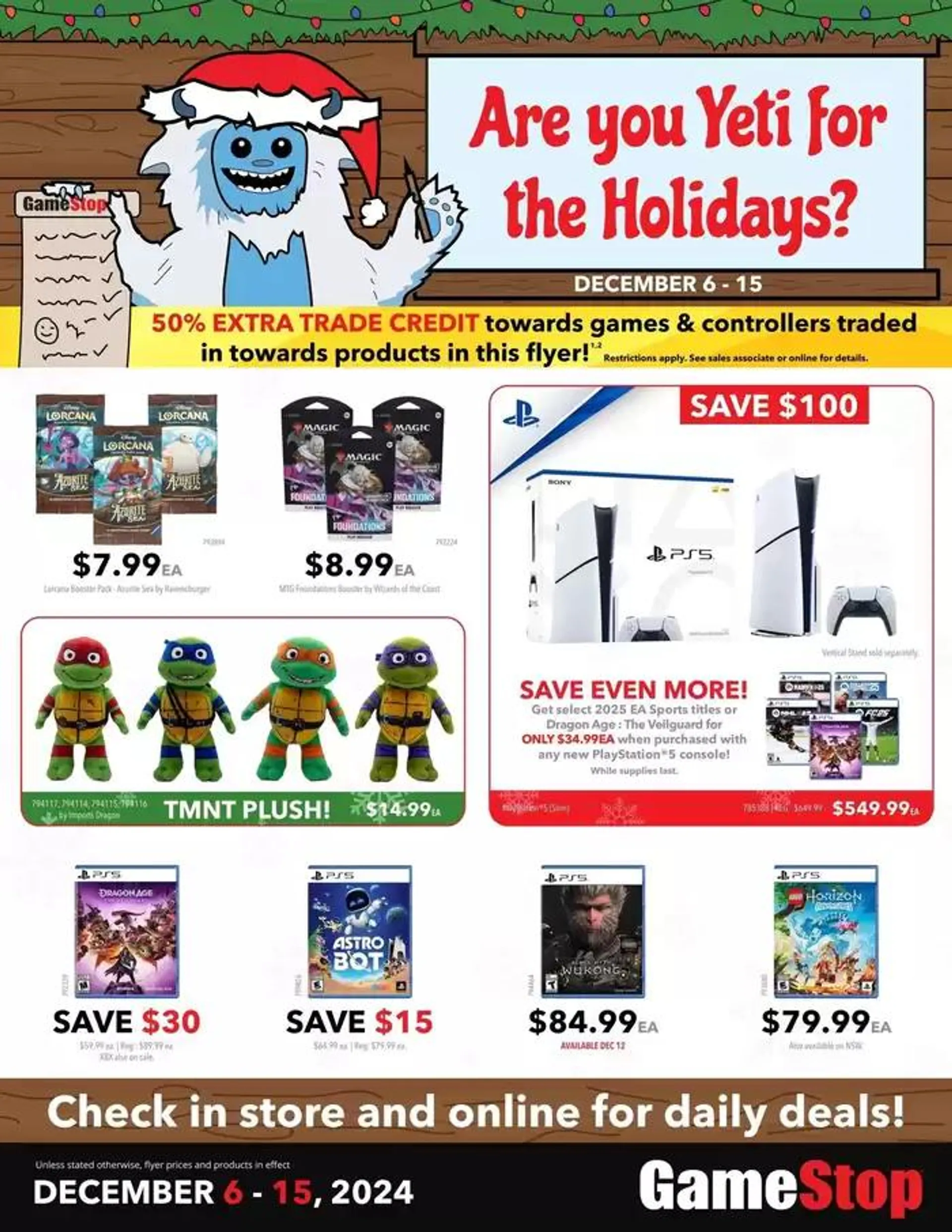 Game Stop Weekly ad - 1