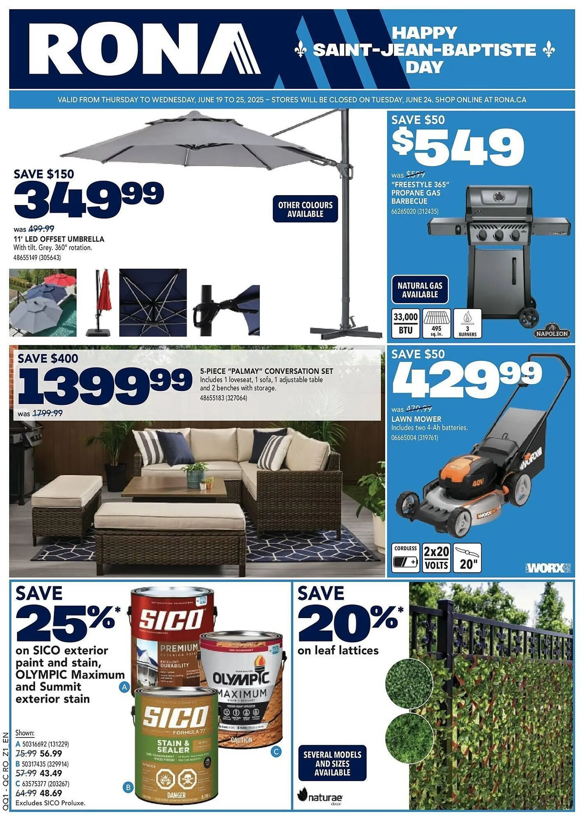 RONA flyer - 1