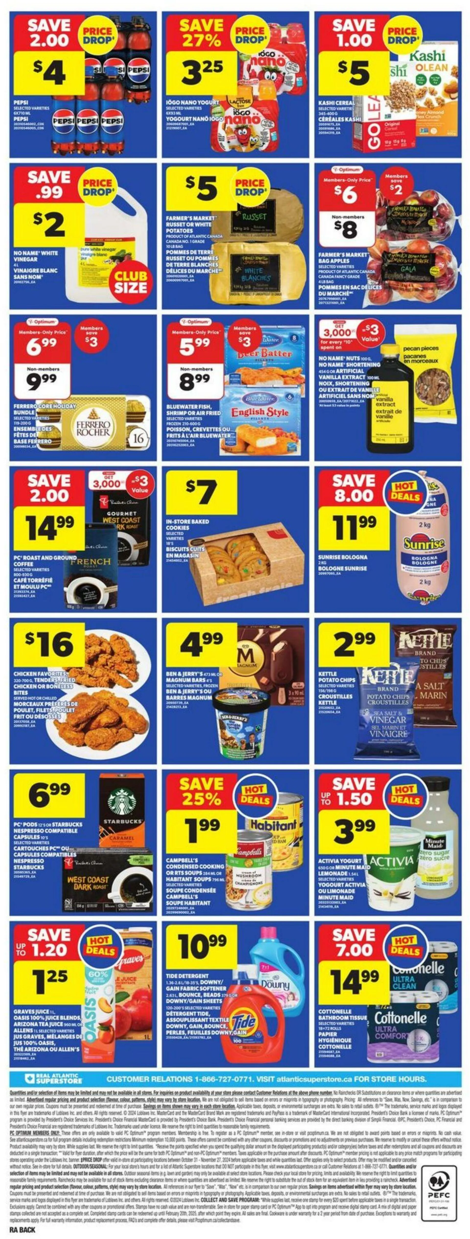 Atlantic Superstore Current flyer from November 21 to November 27 2024 - flyer page 5