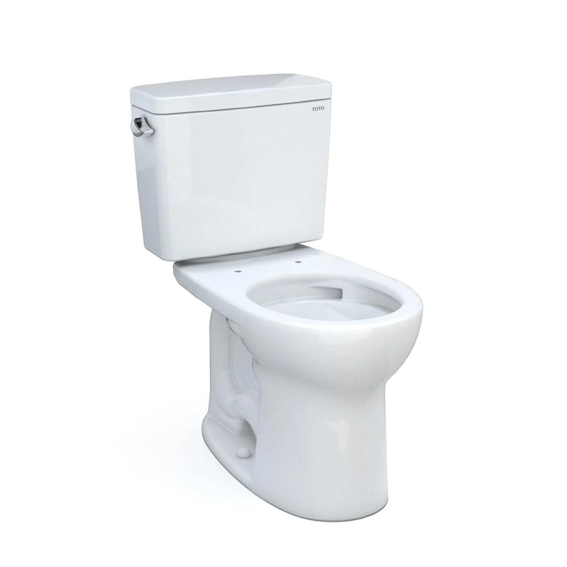 Drake Two-Piece Round 1.28 GPF Universal Height Toilet in White