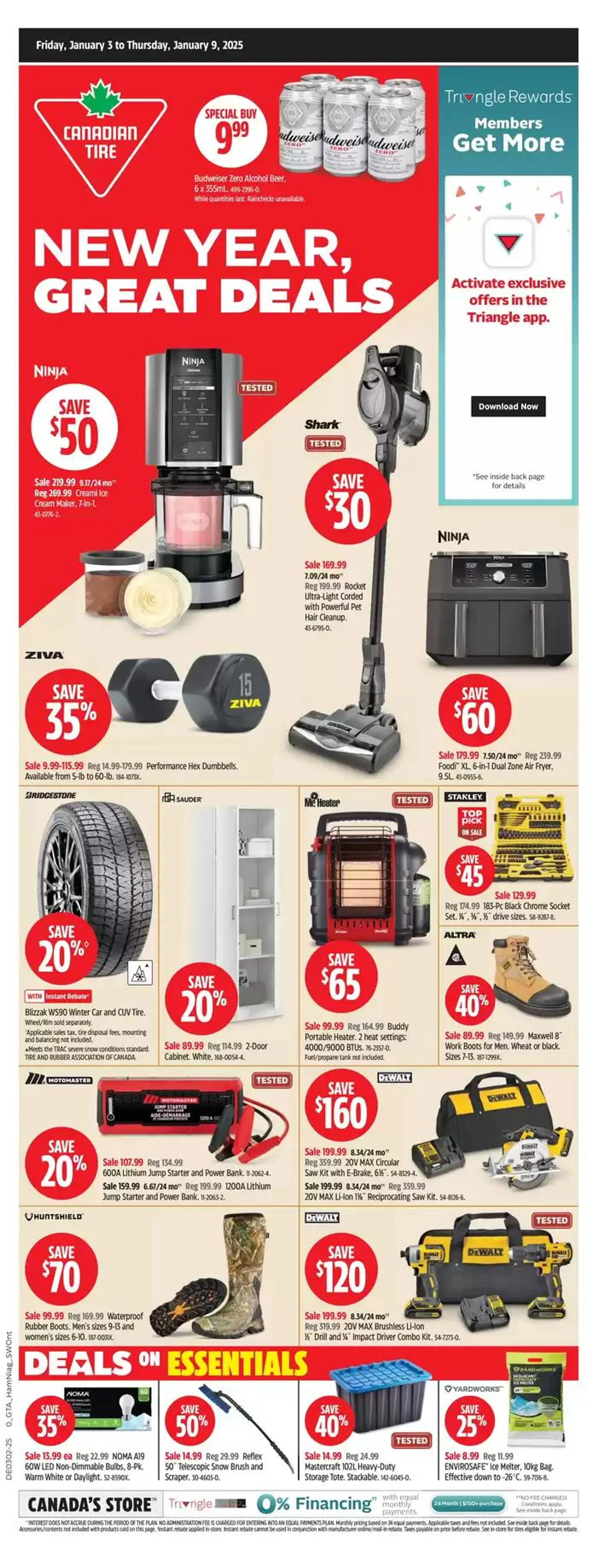 Canadian Tire weekly flyer - 1