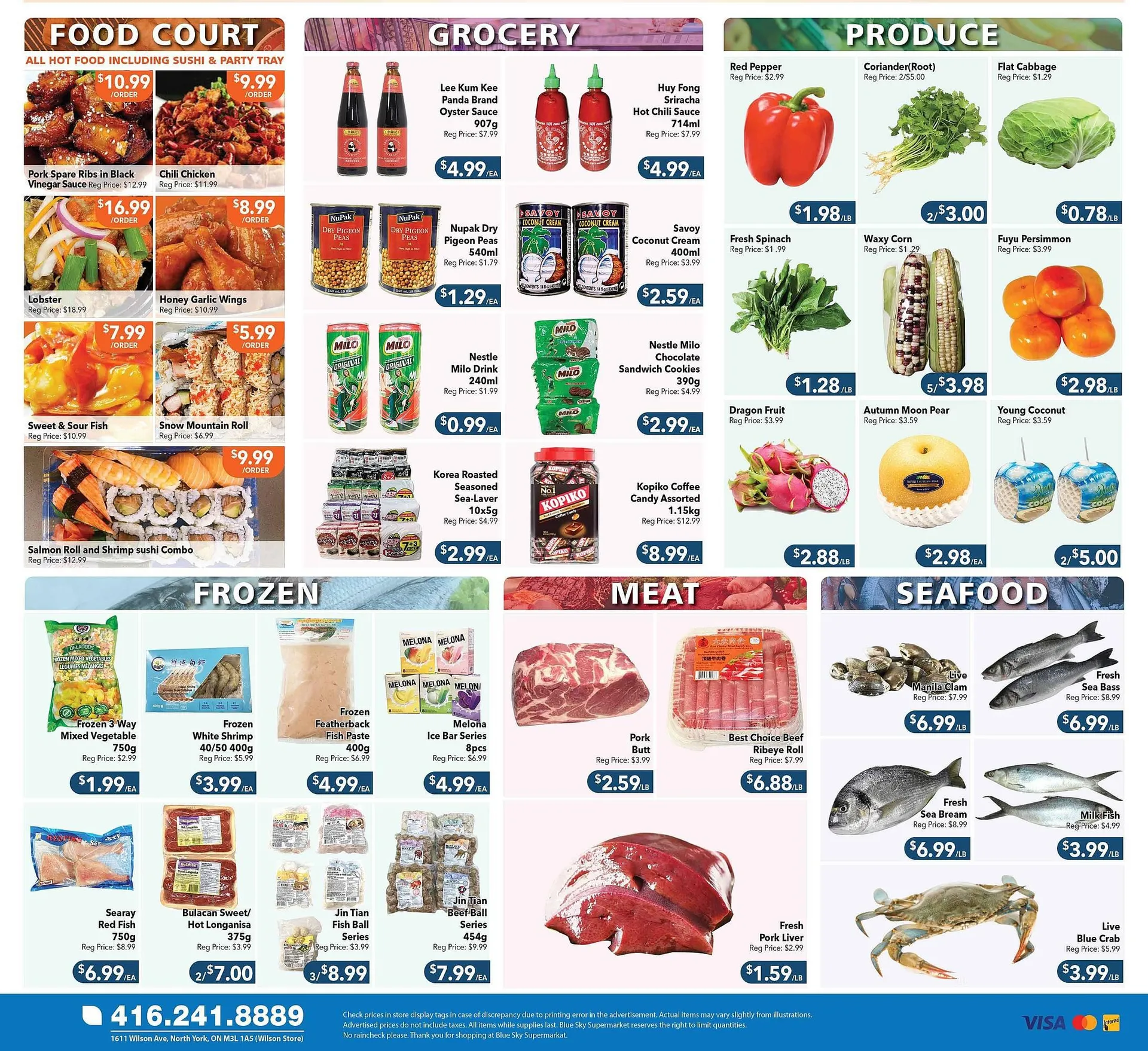 Blue Sky Supermarket flyer from October 18 to October 24 2024 - flyer page 2