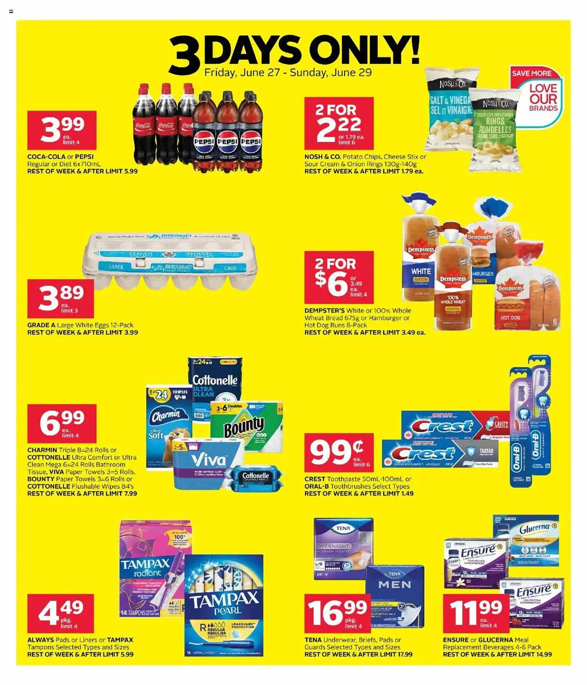 Rexall flyer from June 27 to June 29 2025 - flyer page 1