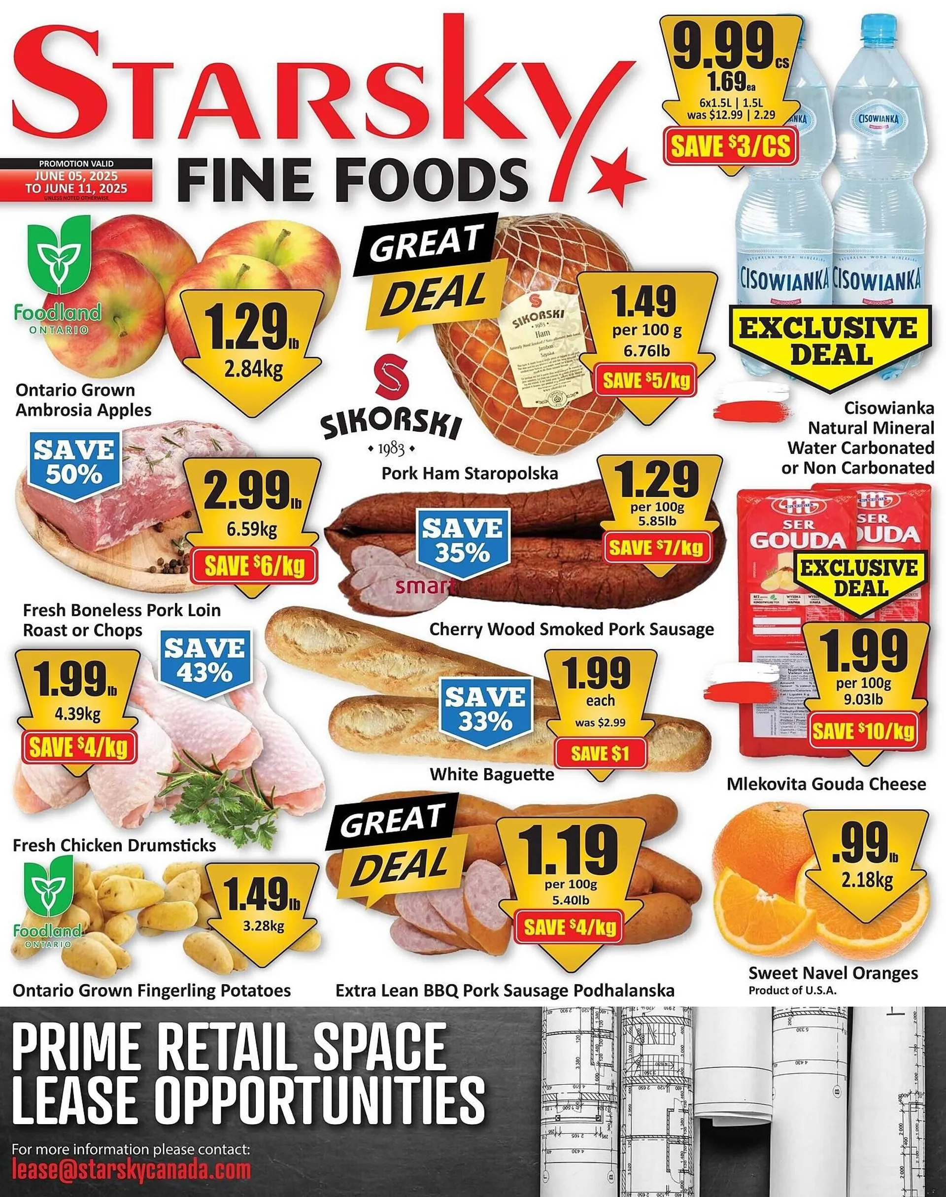 Starsky flyer from June 6 to June 12 2025 - flyer page 1