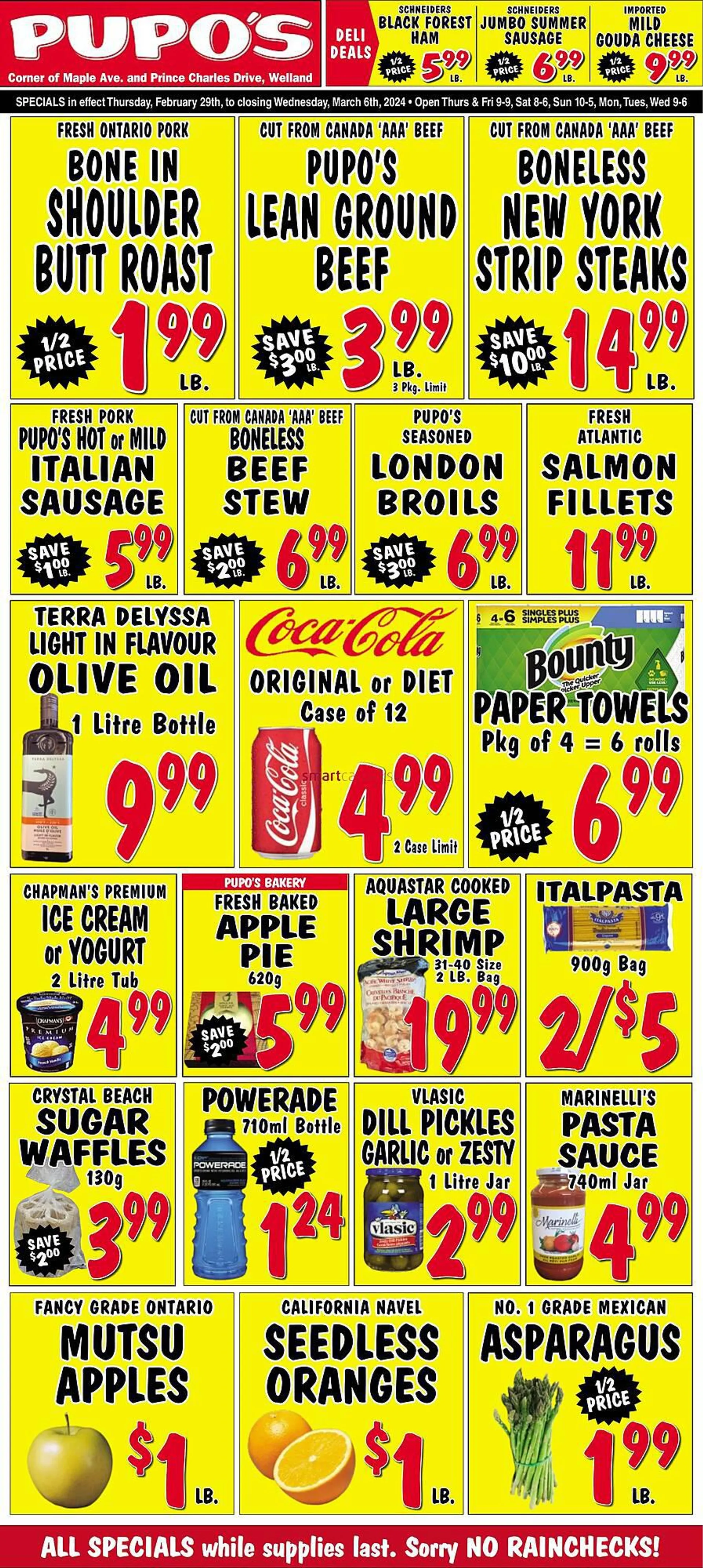 Pupo's Food Market flyer from February 29 to March 6 2024 - flyer page 
