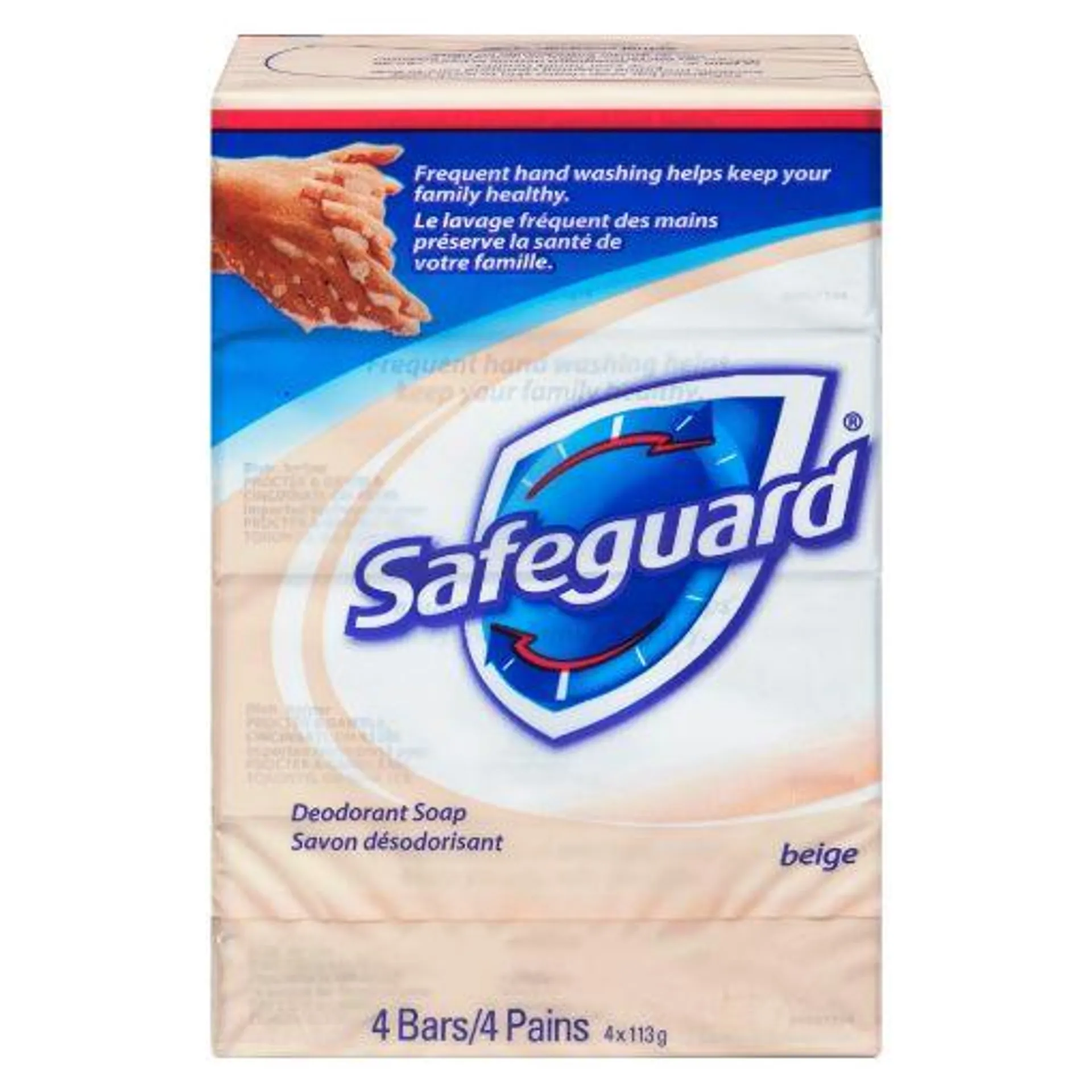 SAFEGUARD BAR SOAP 4X113GR