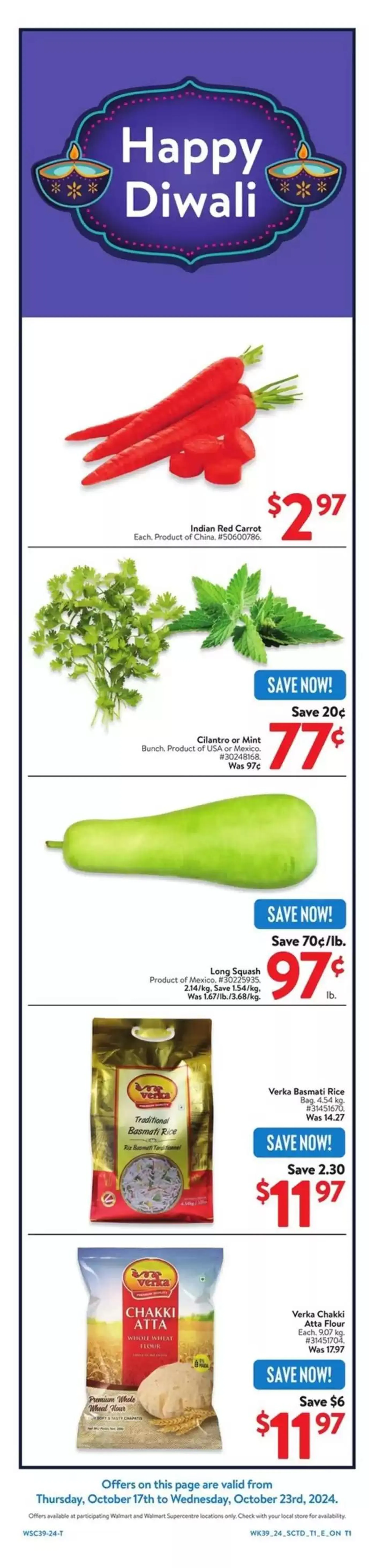 Walmart flyer from October 17 to October 23 2024 - flyer page 9