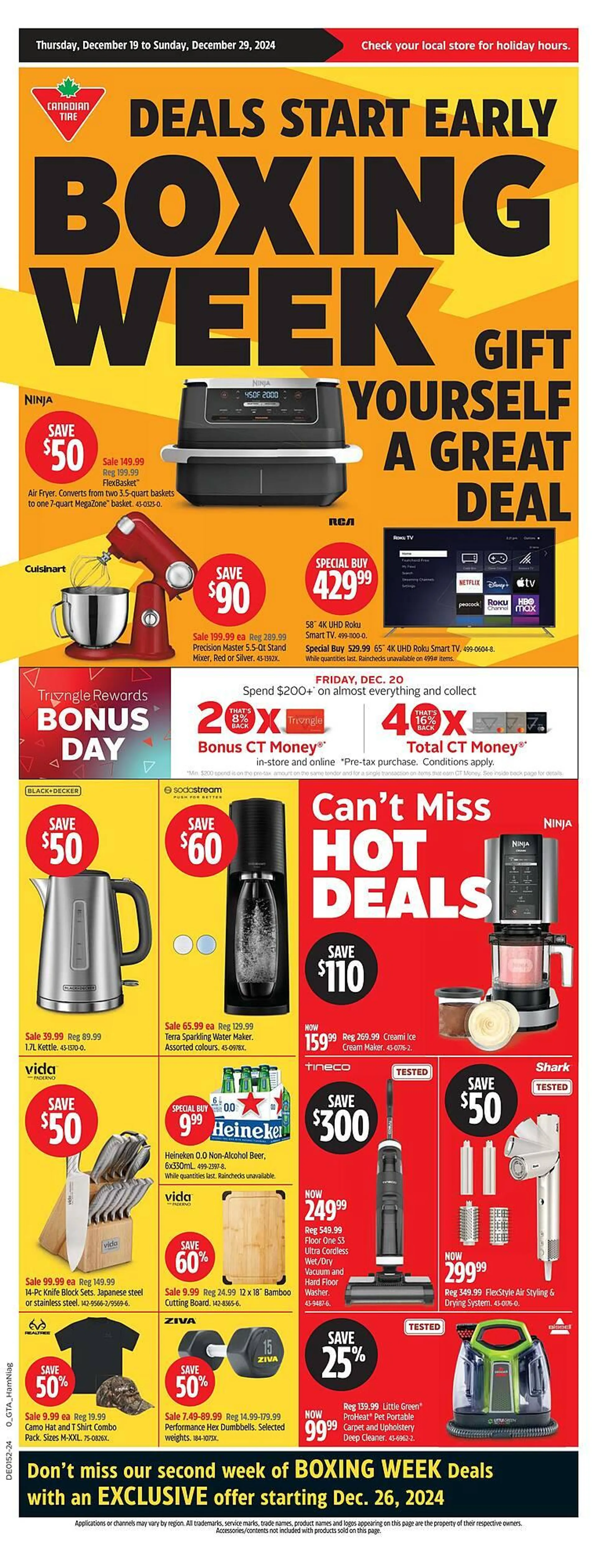 Canadian Tire flyer - 1