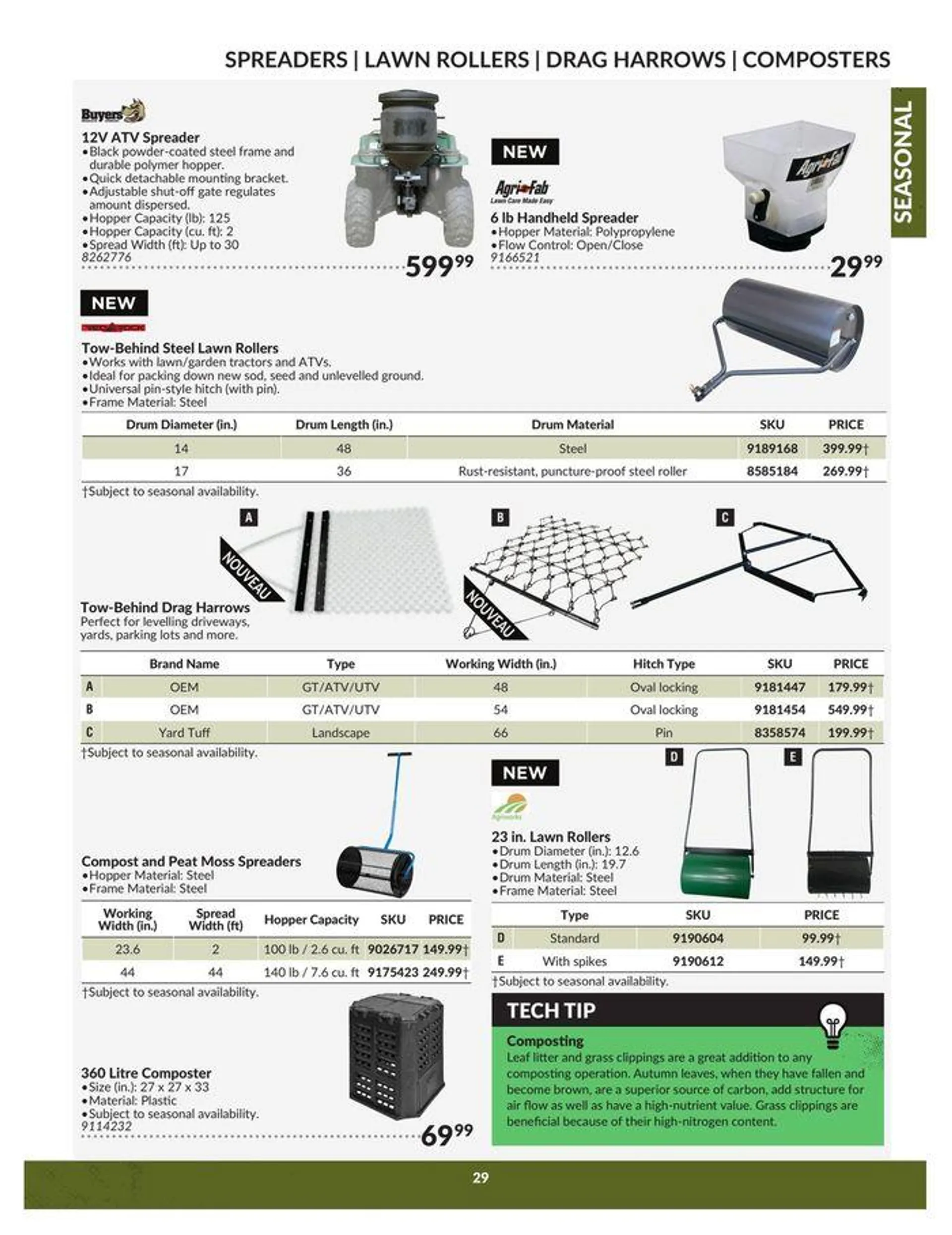 Seasonal Catalogue from April 23 to April 22 2025 - flyer page 29