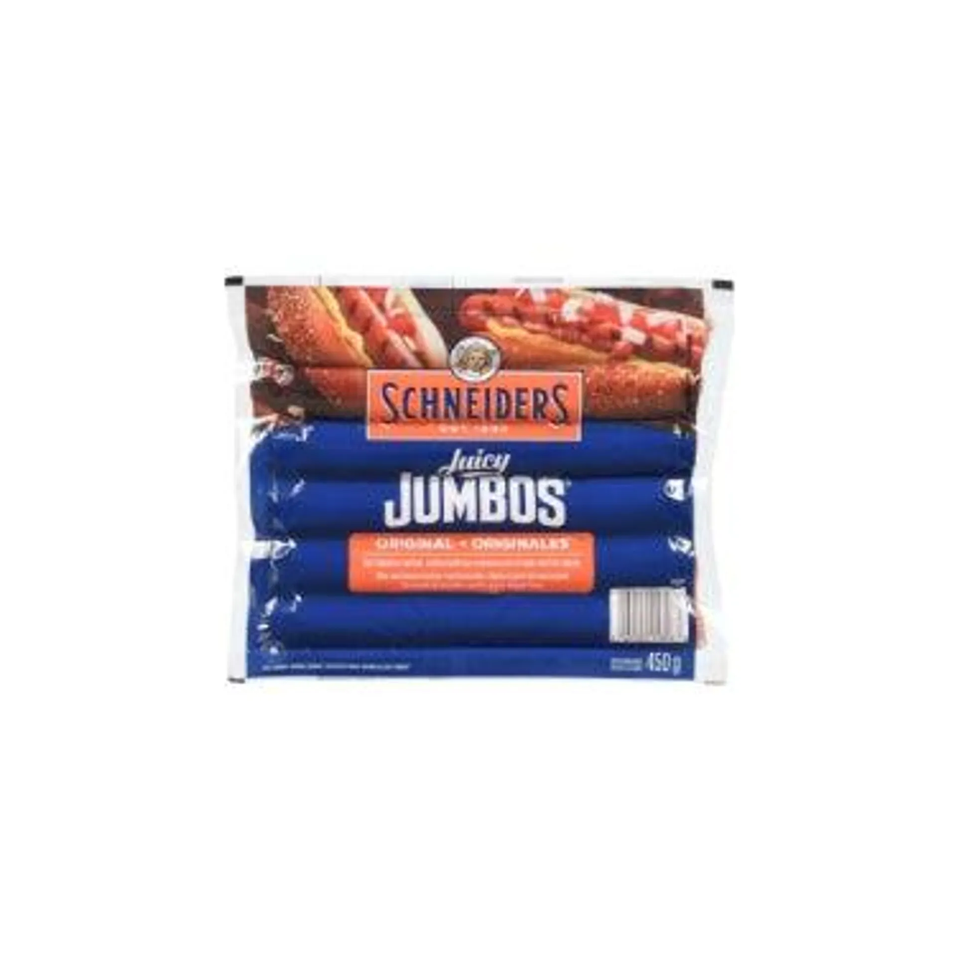 SCHNEIDERS Juicy Jumbos Sausage Original Flavor 450g