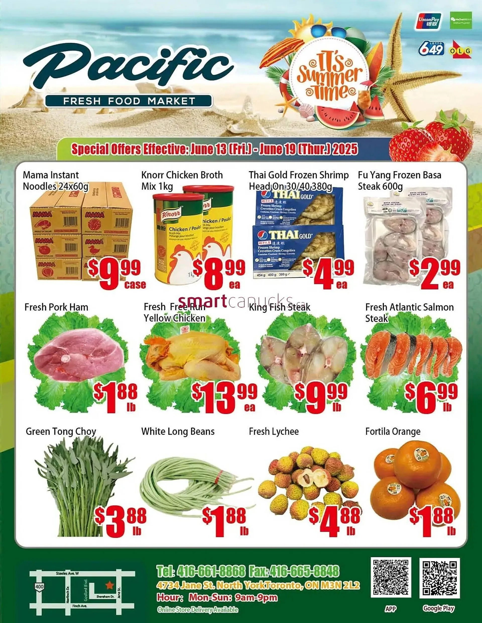 New Pacific Supermarket flyer from June 13 to June 19 2025 - flyer page 1