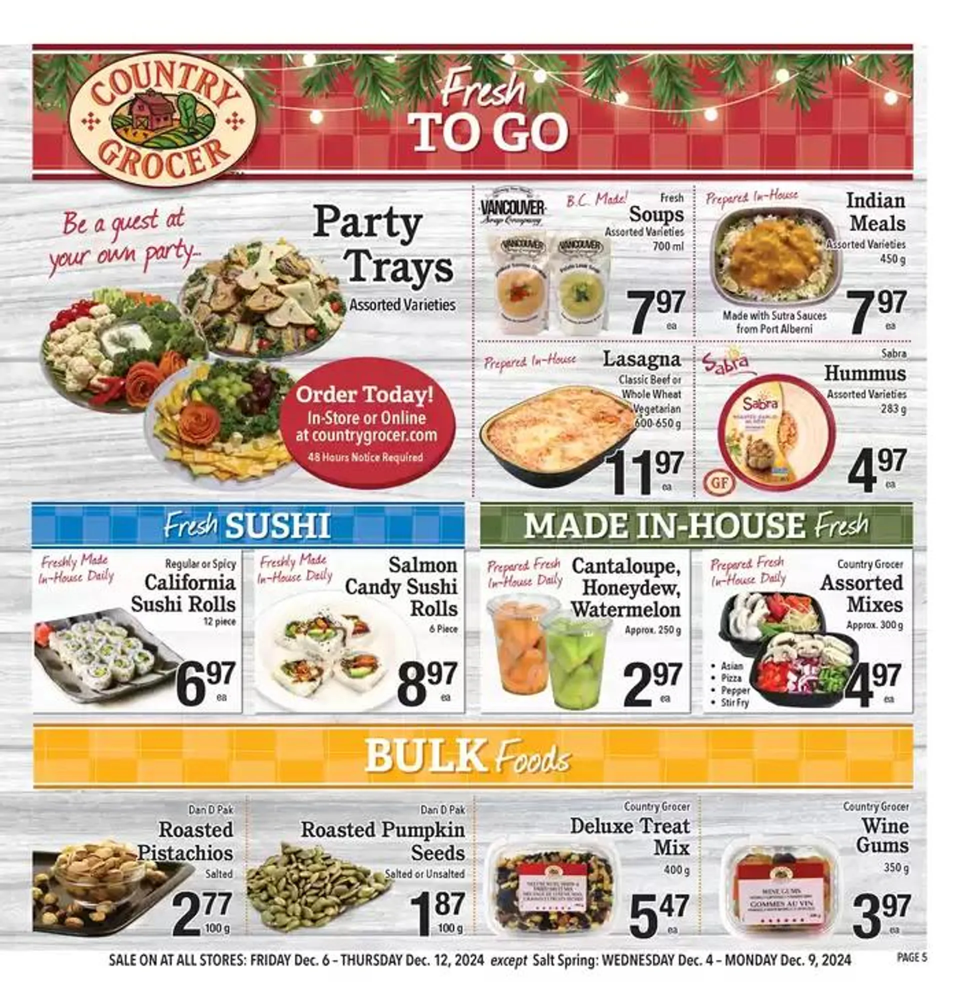 Our best deals for you from December 4 to December 18 2024 - flyer page 5