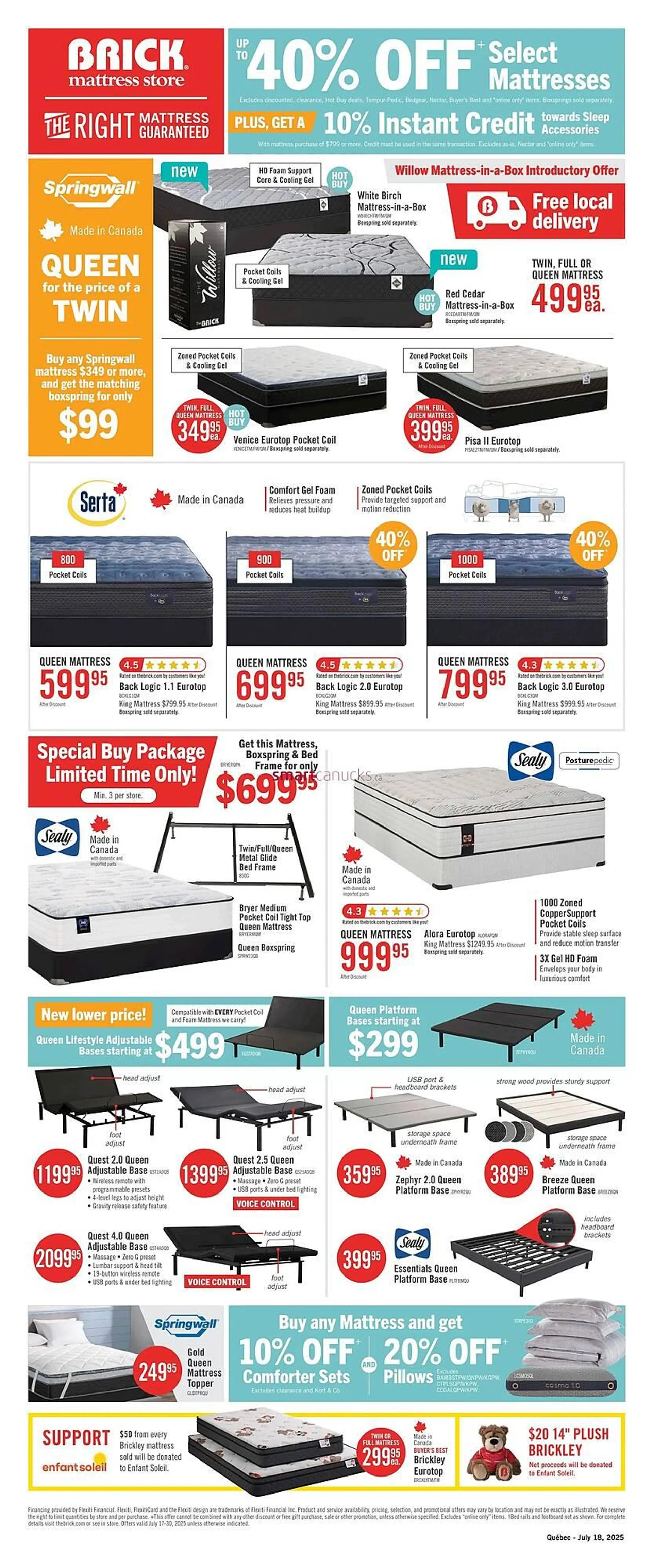 The Brick flyer from July 17 to July 23 2025 - flyer page 14