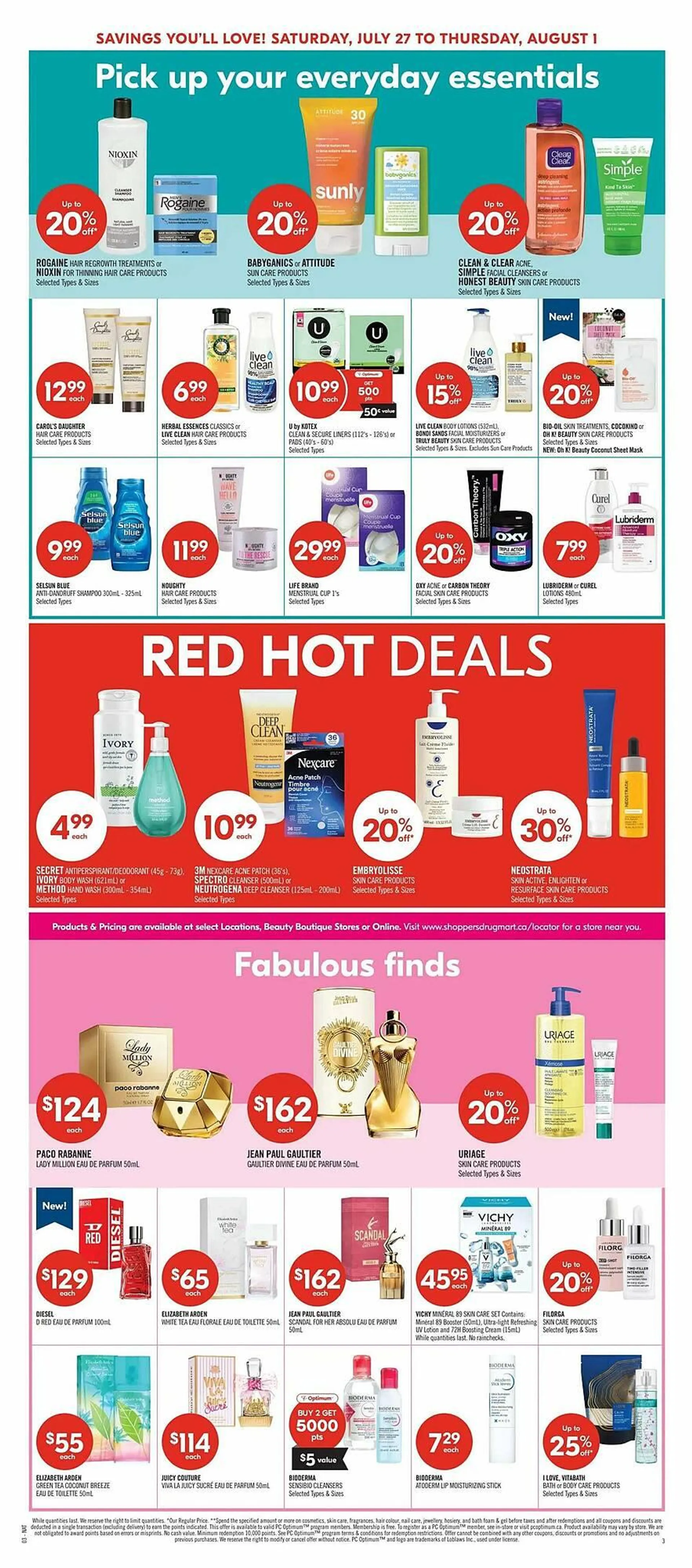 Shoppers Drug Mart flyer from July 27 to August 2 2024 - flyer page 12