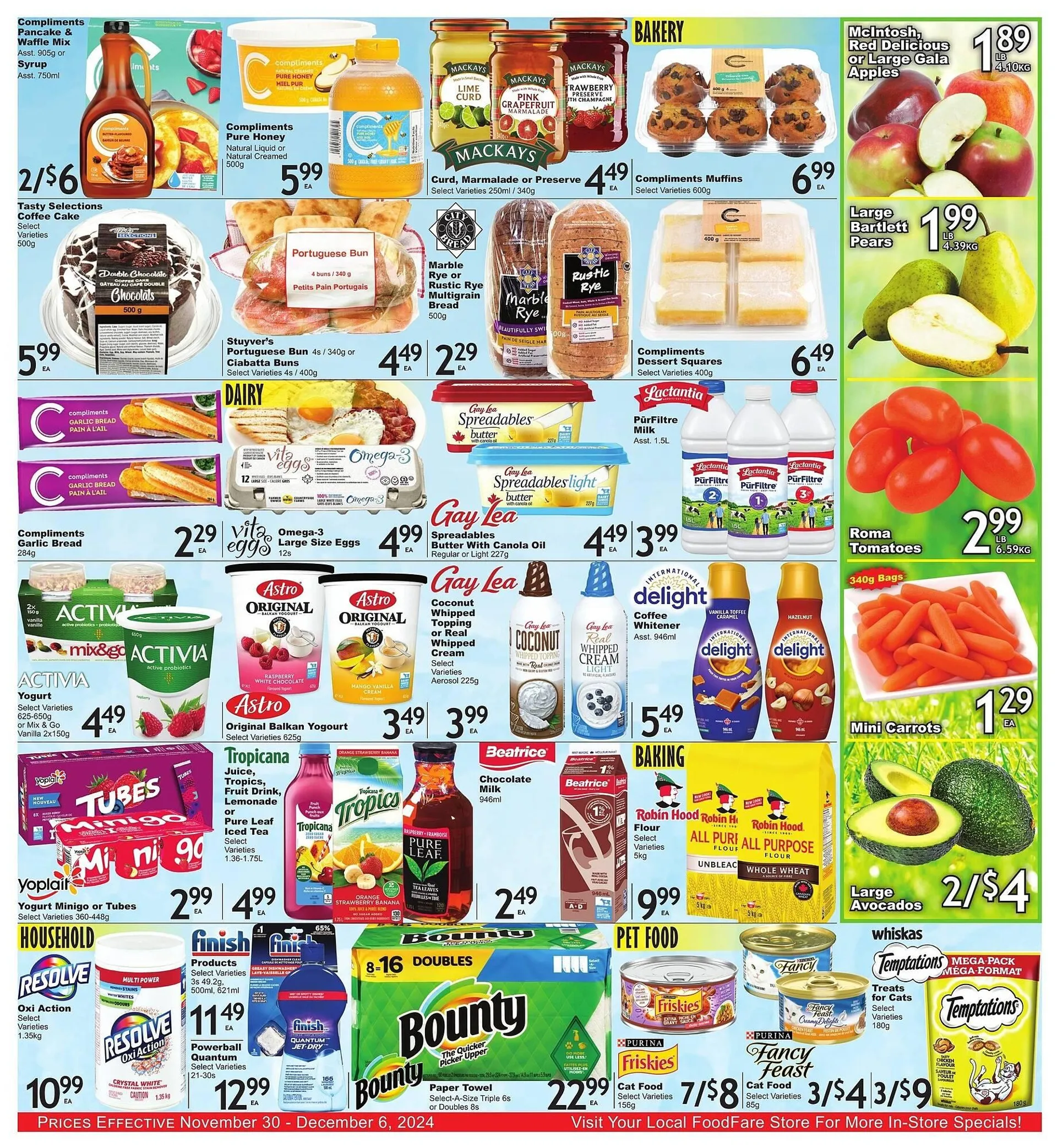 Food Fare flyer from November 29 to December 2 2024 - flyer page 3