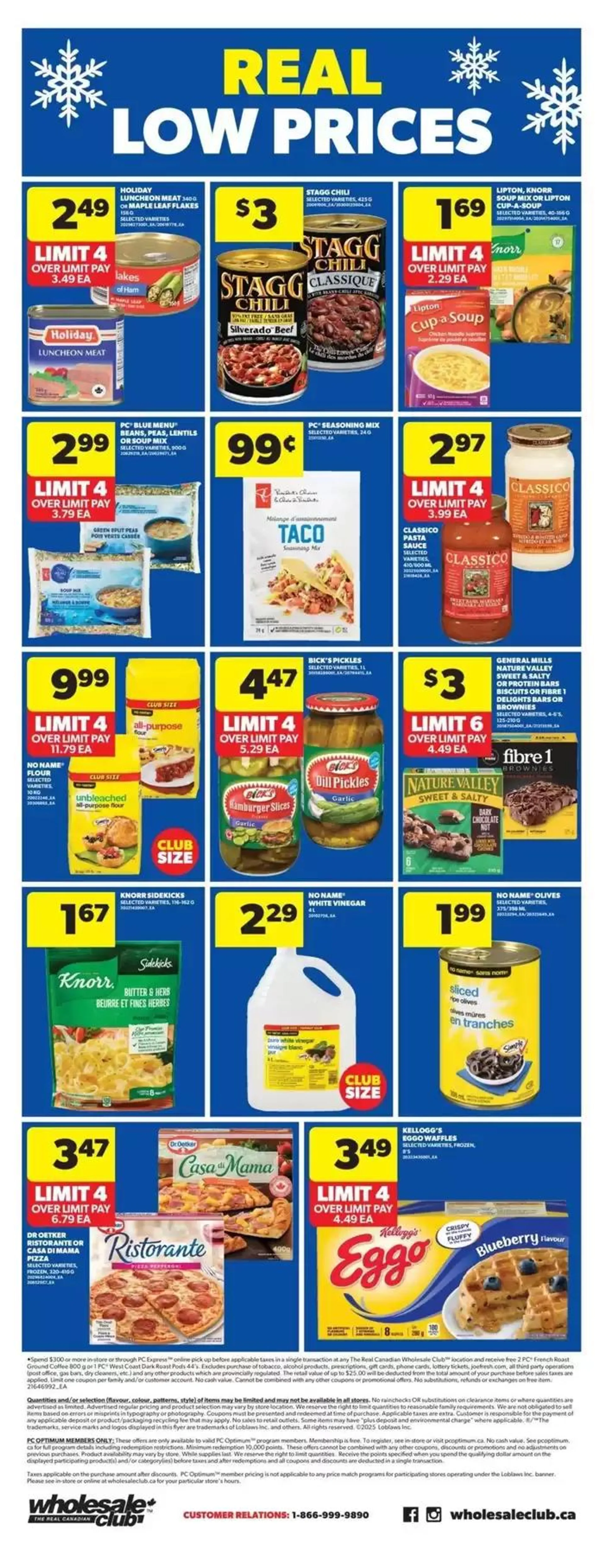 Wholesale Club Weekly ad from December 26 to January 9 2025 - flyer page 4