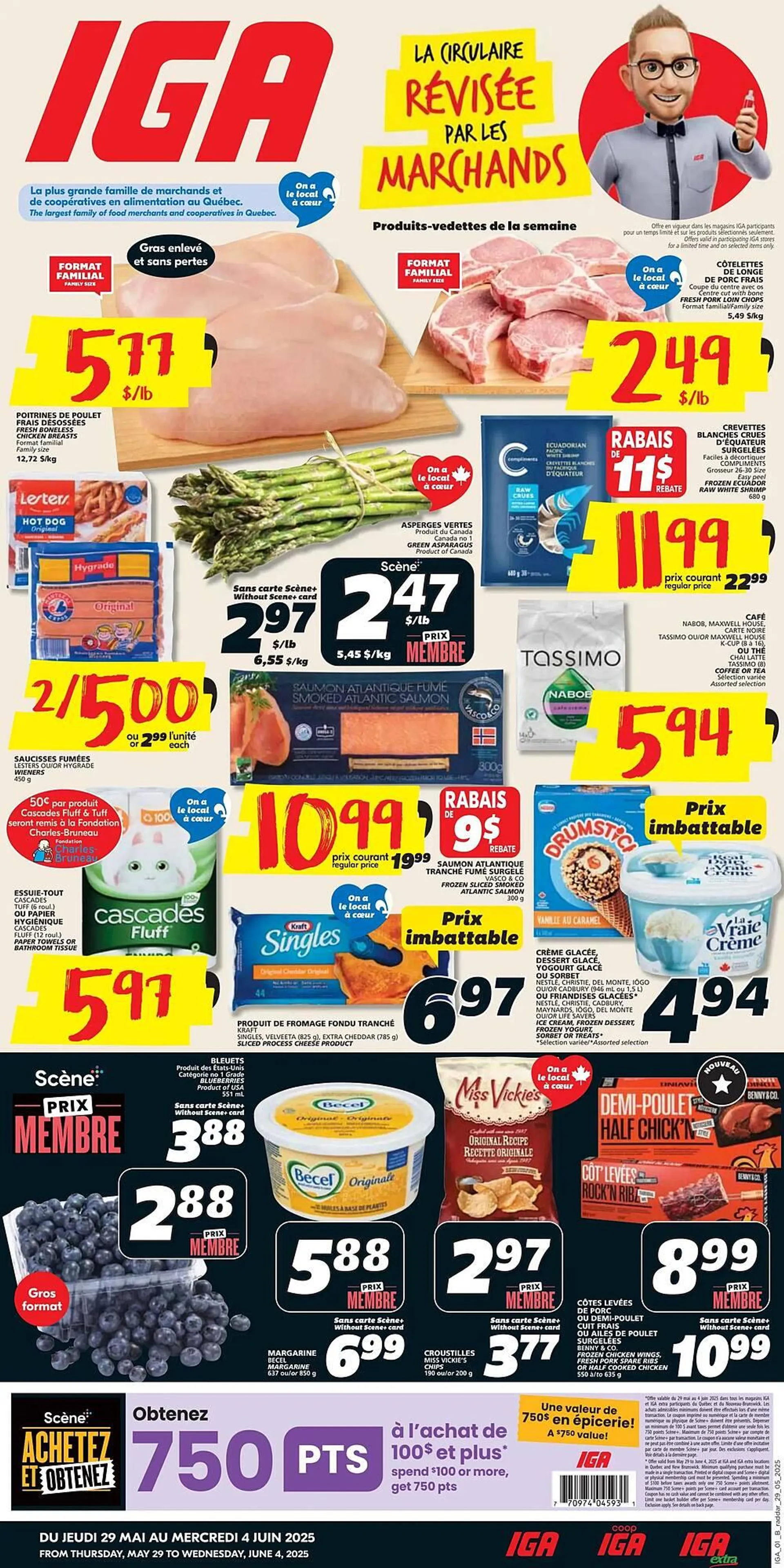 IGA flyer from May 29 to June 4 2025 - flyer page 1