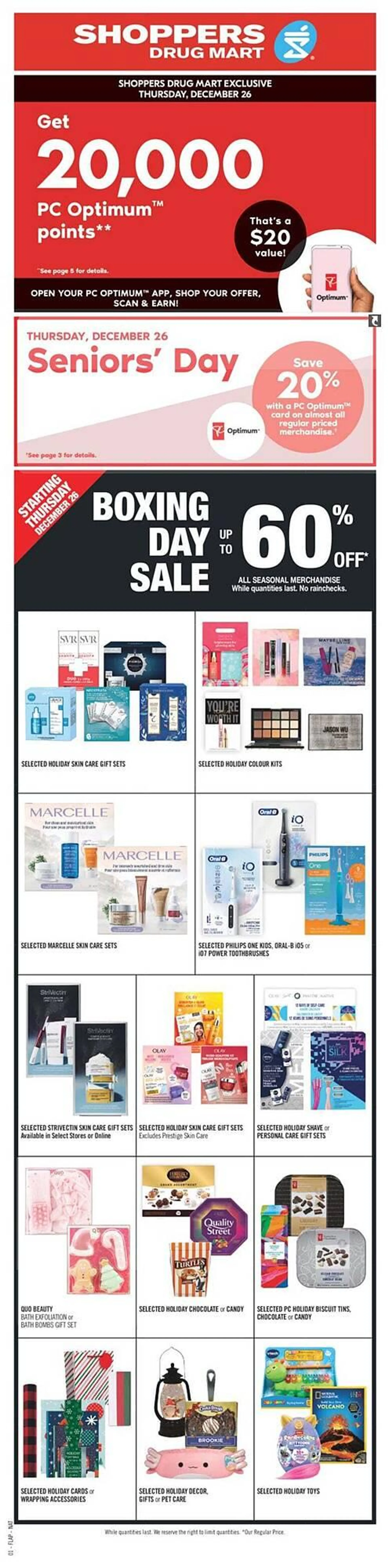 Shoppers Drug Mart flyer - 1