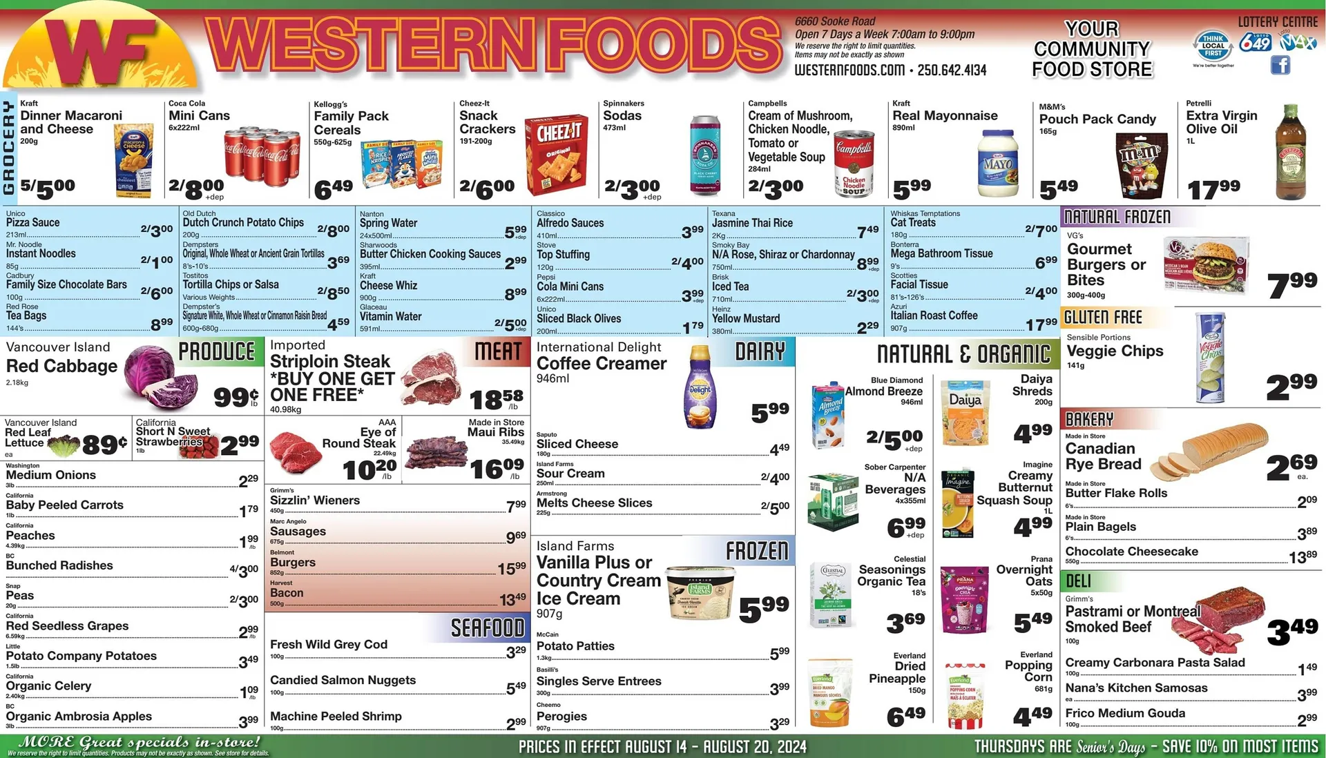 Western Foods flyer - 1