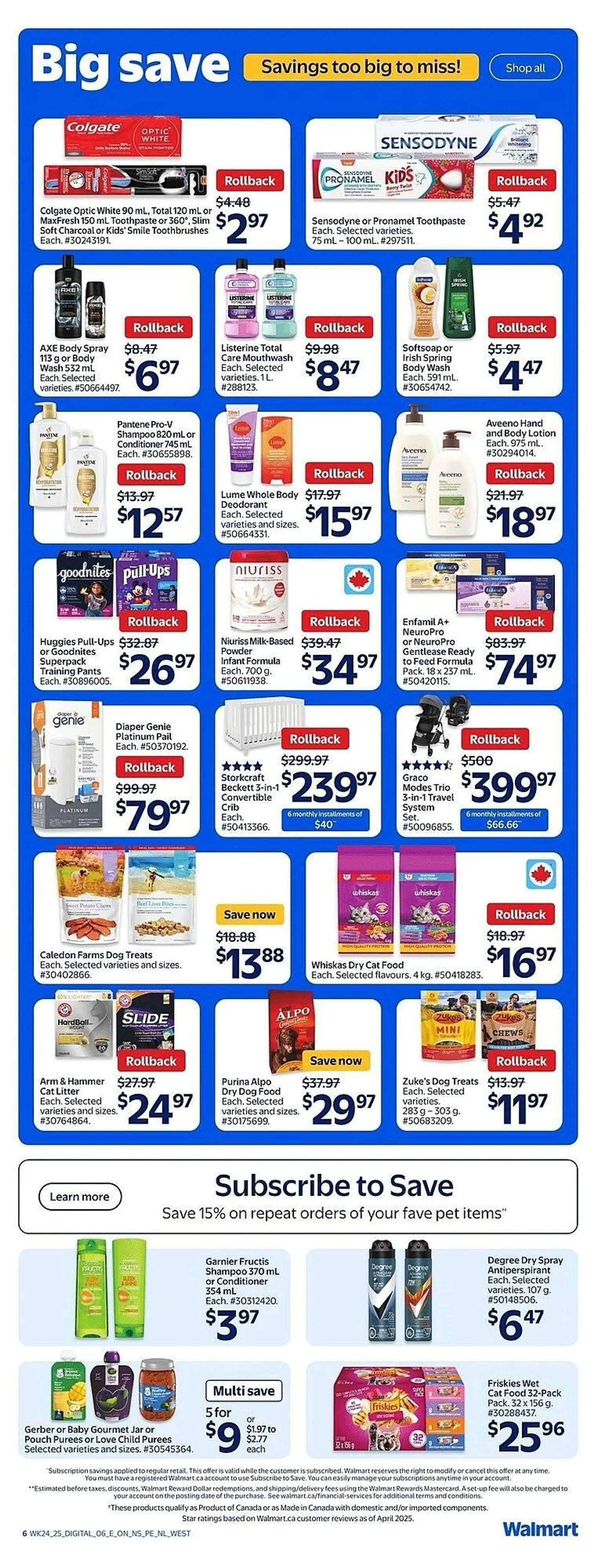 Walmart flyer from July 10 to July 16 2025 - flyer page 7