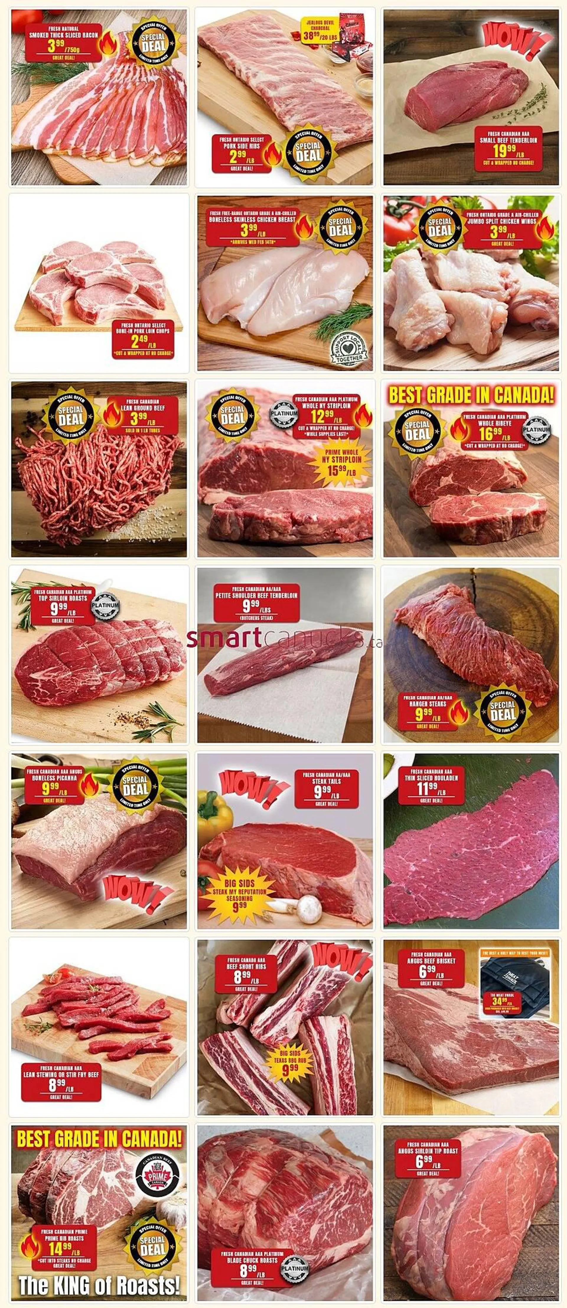 Roberts Fresh and Boxed Meats flyer from February 18 to March 2 2024 - flyer page 