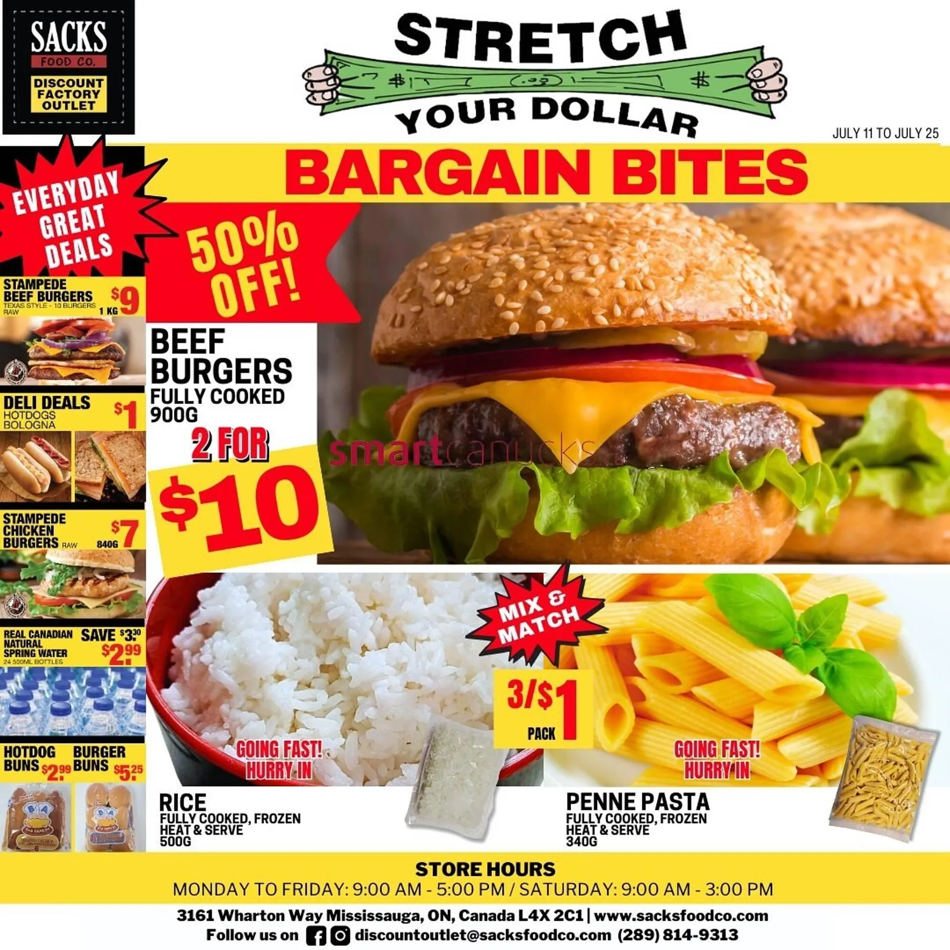 Sacks Food Co. flyer - 1