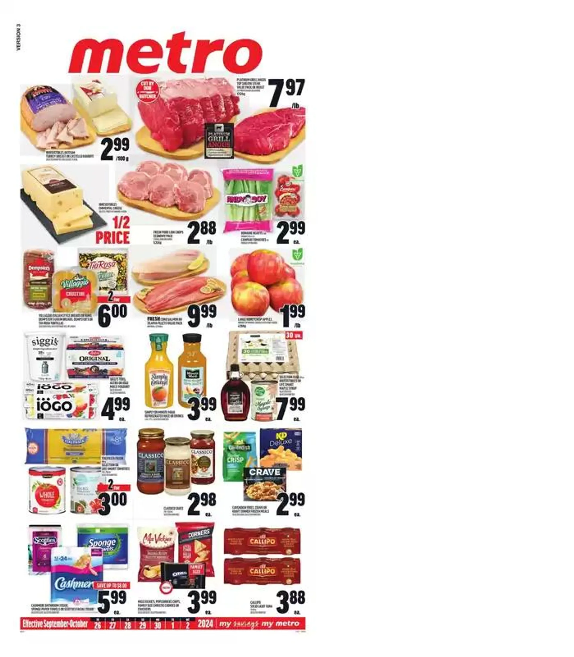 Metro weekly flyer Ontario from September 26 to October 2 2024 - flyer page 2