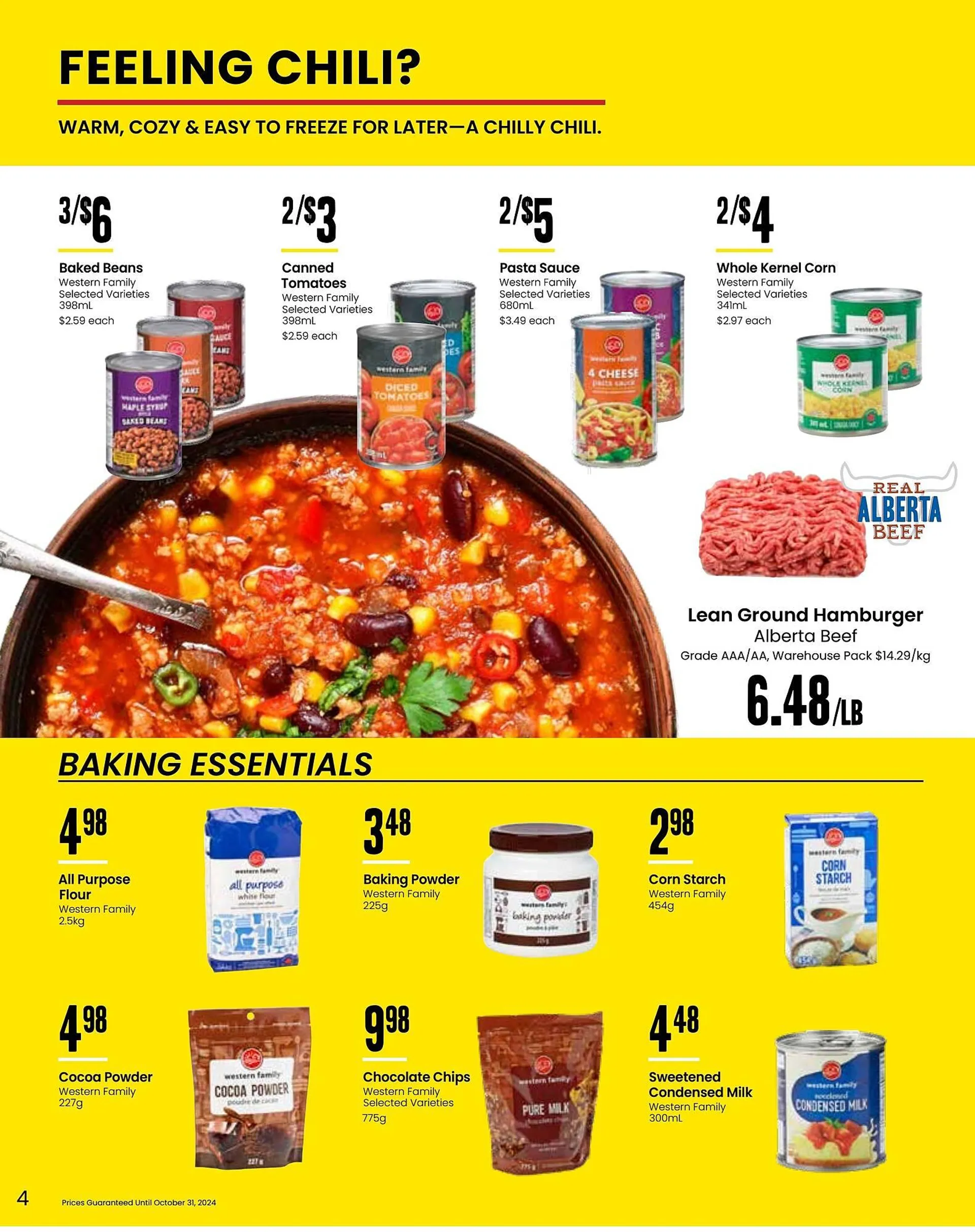 Freson Bros flyer from September 27 to October 31 2024 - flyer page 4