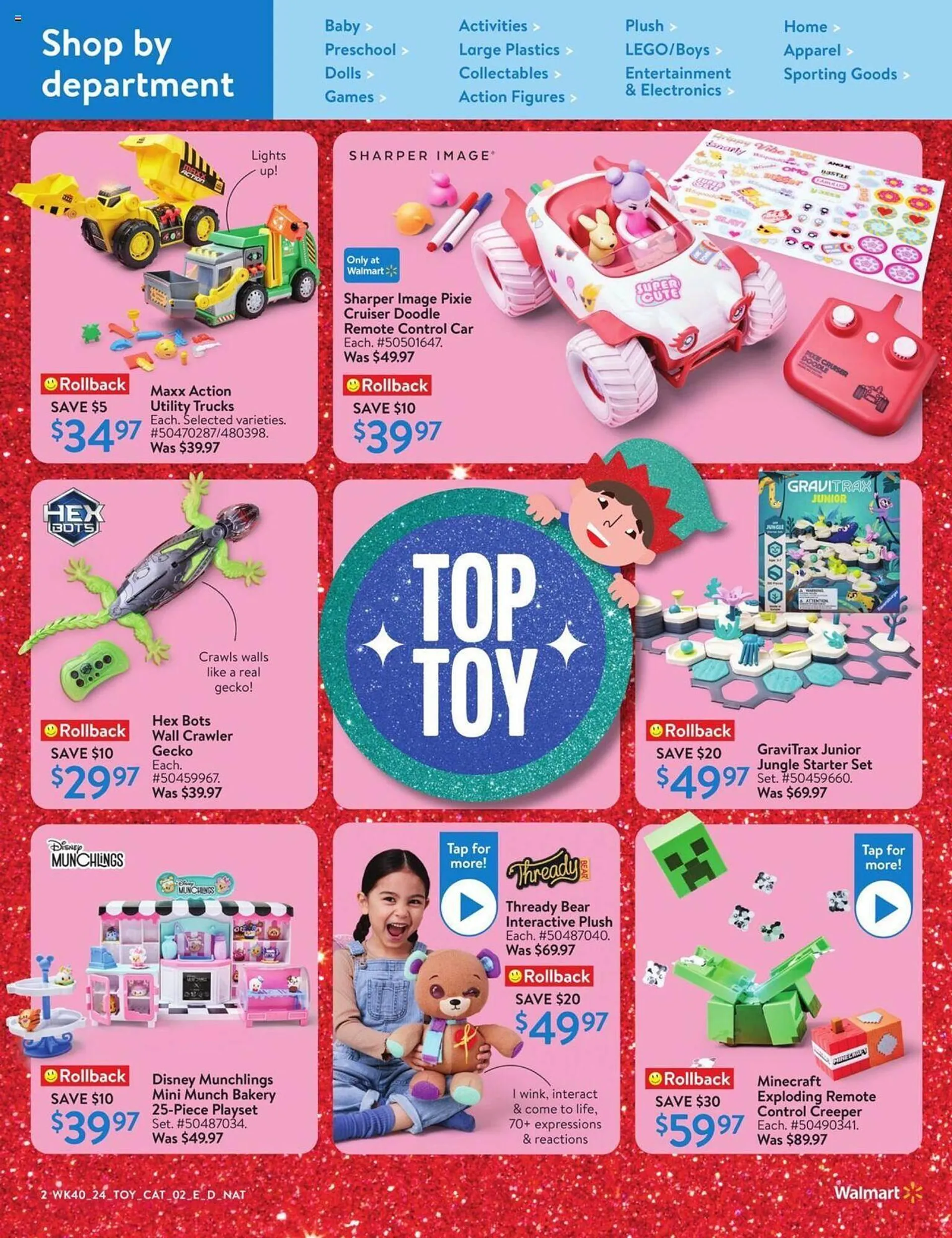 Walmart flyer from October 24 to December 24 2024 - flyer page 3