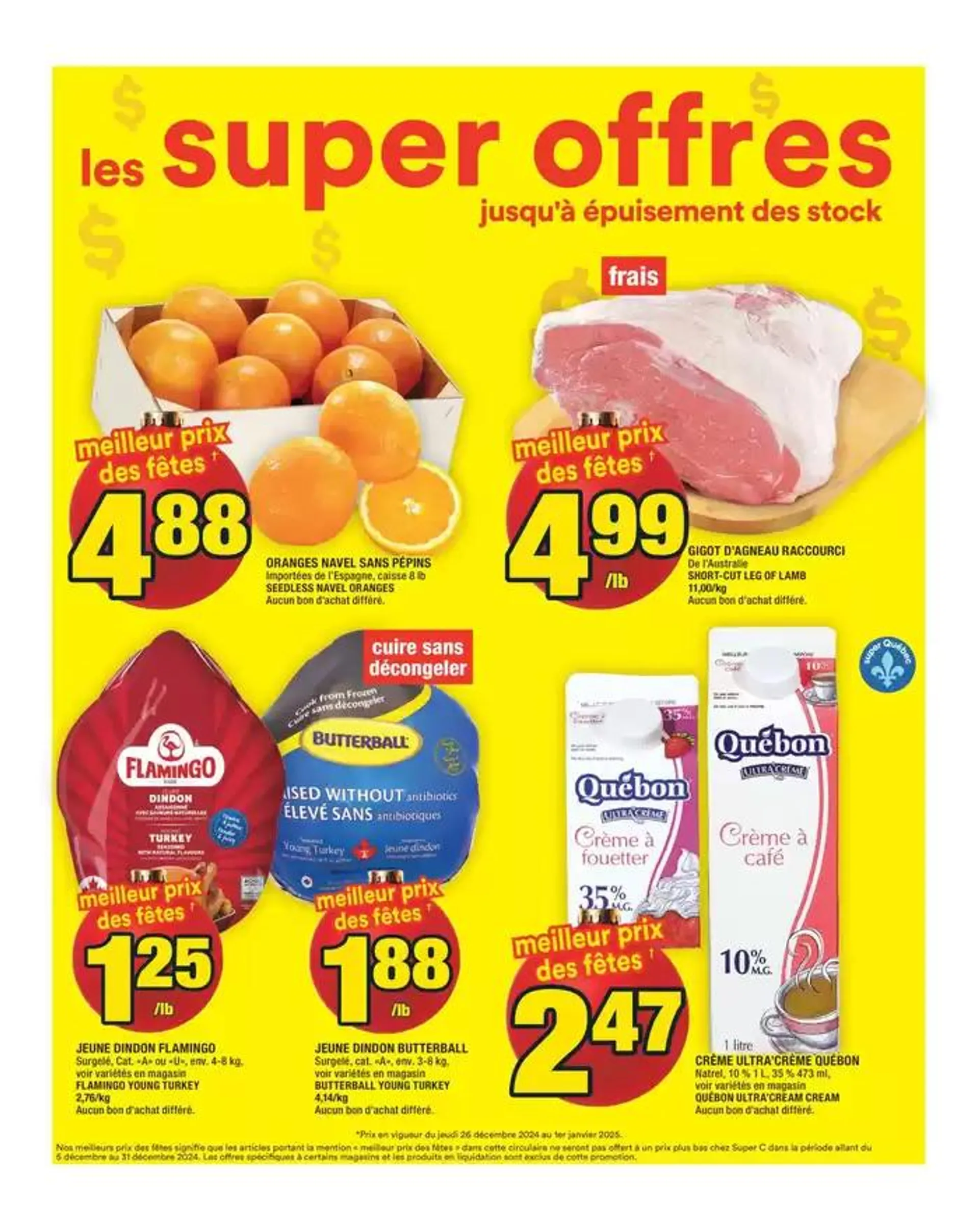 Great discounts on selected products from December 26 to January 1 2025 - flyer page 3